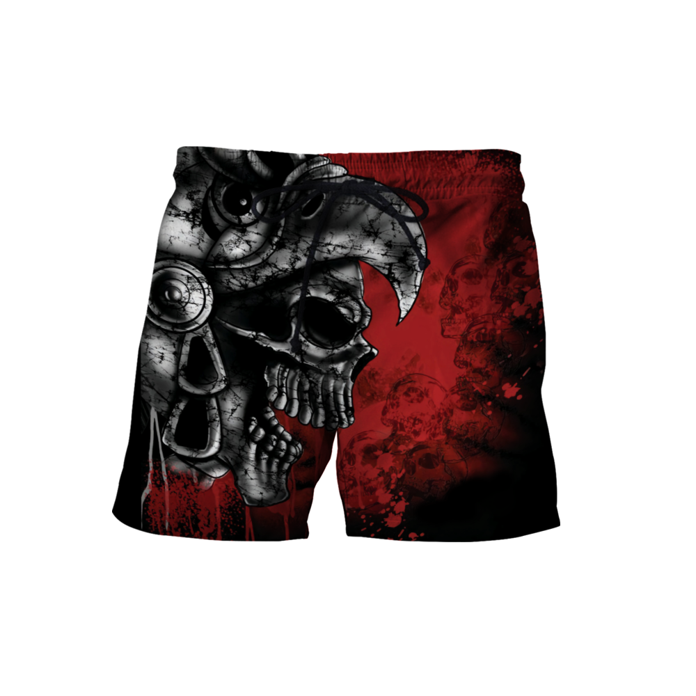 Love Skull 3D all over printed for man and women-Apparel-PL8386-Short-S-Vibe Cosy™