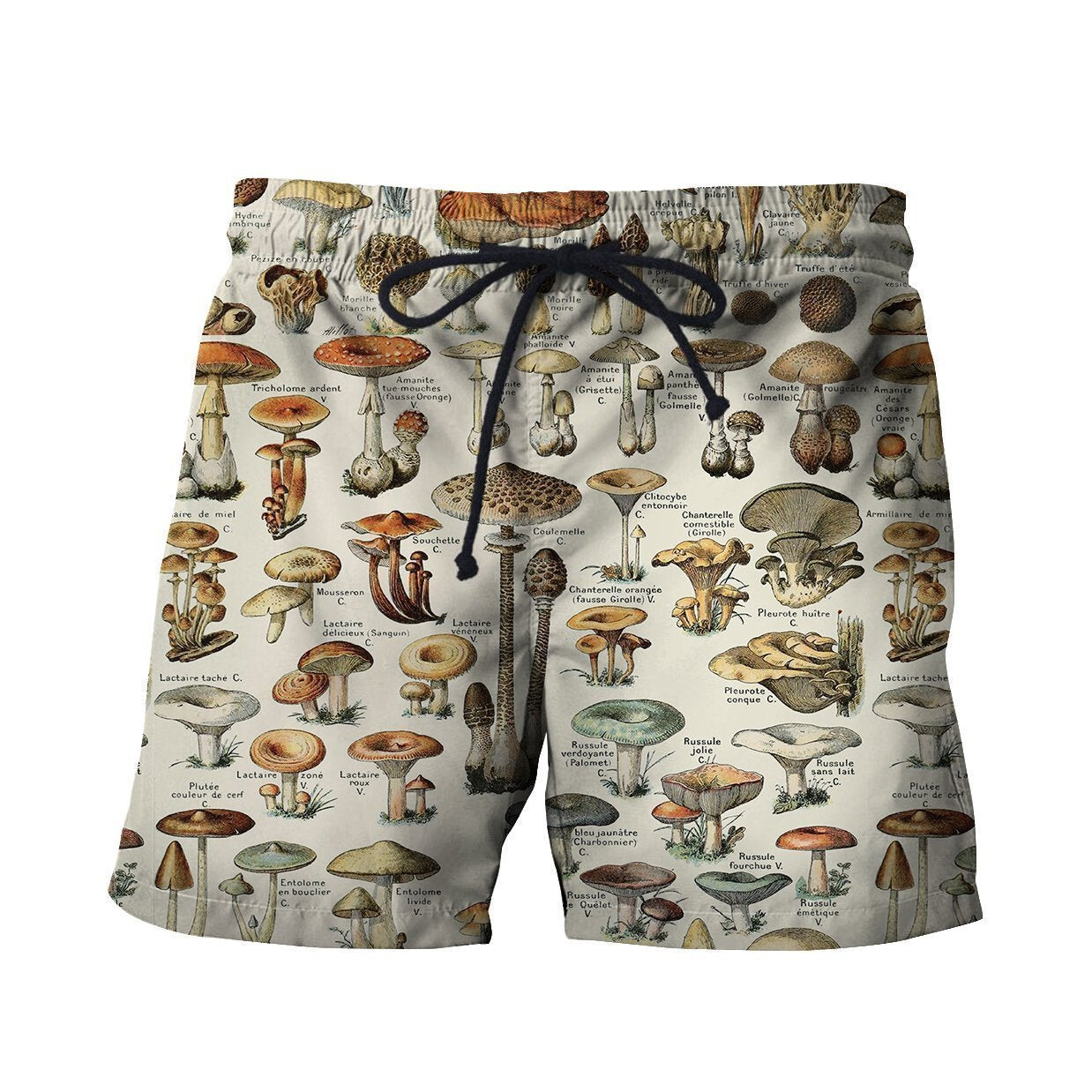 3D All Over Printed Champignons Clothes-Apparel-HP Arts-SHORTS-S-Vibe Cosy™