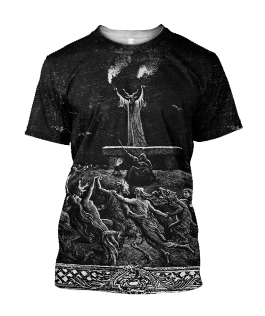 Satanic Devil 3D All Over Printed Hoodie JJ06062012-Apparel-MP-T shirt-S-Vibe Cosy™