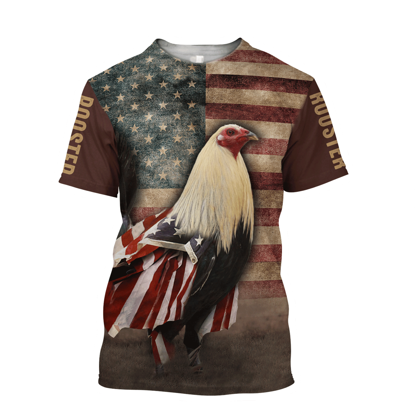 Premium Rooster 3D All Over Printed Unisex Shirts