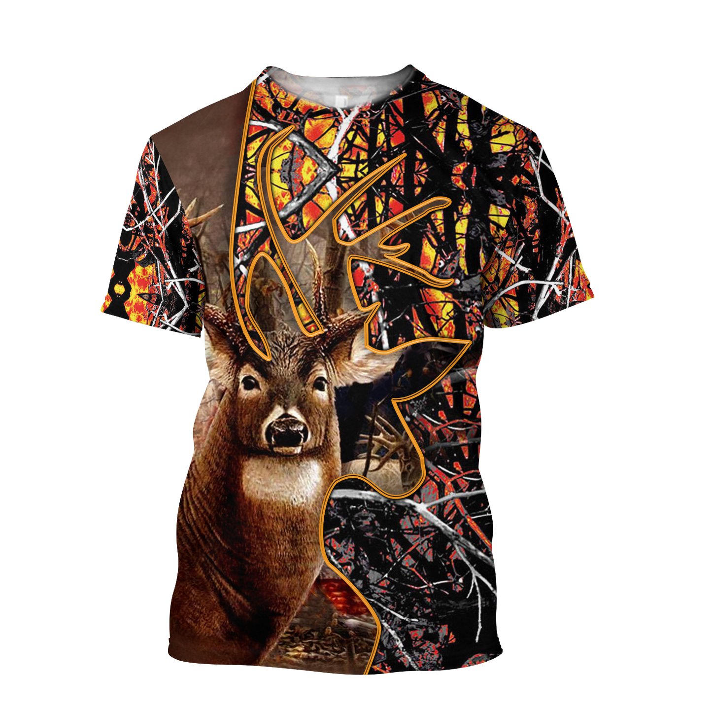 3D Hunting Deer Custom Name Unisex Shirts TNA10212005