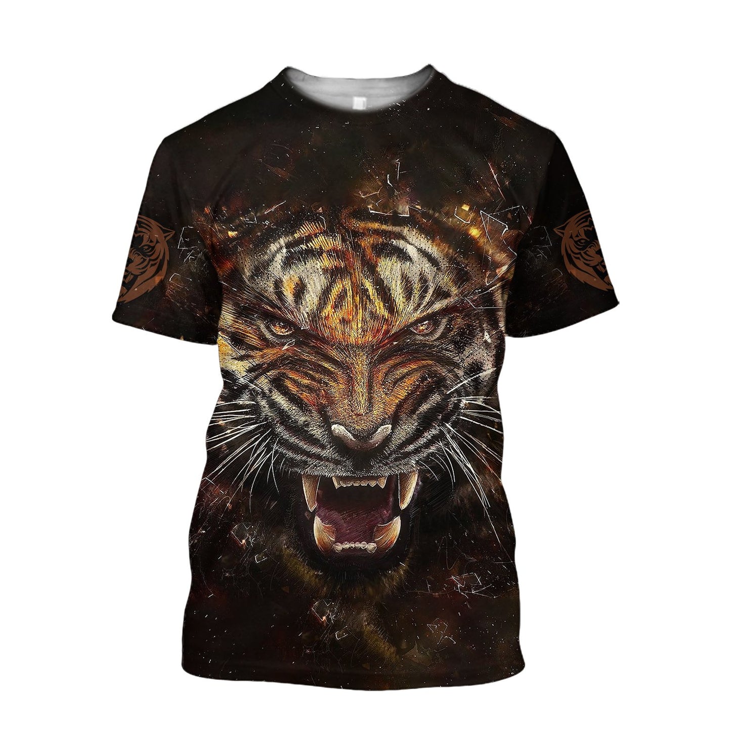 Power Tiger 3D All Over Printed Shirts For Men and Women NTN08212002