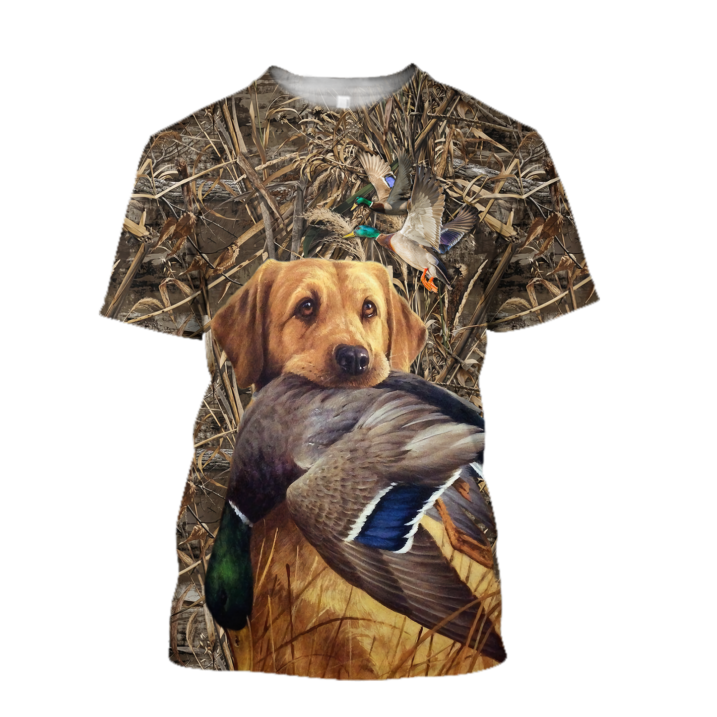 Mallard Duck Hunting 3D All Over Printed Shirts for Men and Women AM281001-Apparel-TT-T-Shirt-S-Vibe Cosy™
