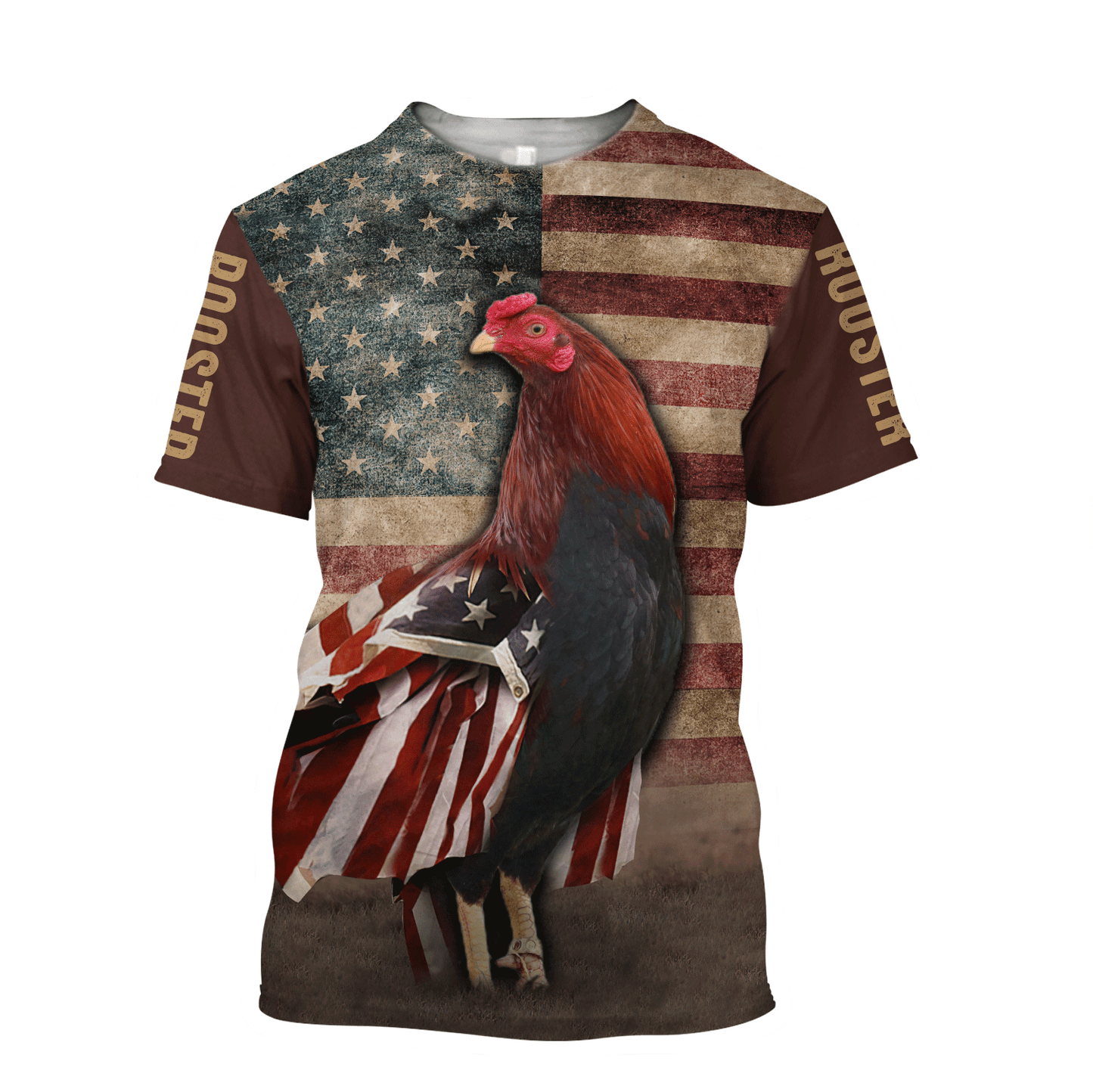 Premium Rooster 3D All Over Printed Unisex Shirts