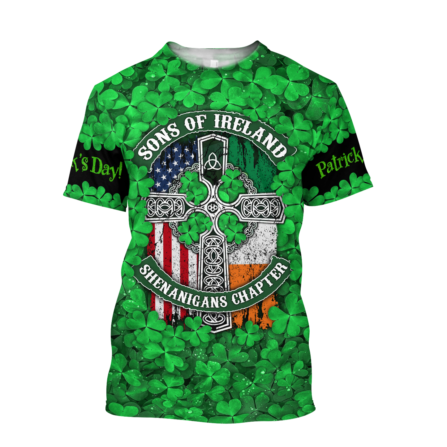 Happy St Patrick's Day Irish Hoodie T-Shirt Sweatshirt for Men and Women Pi170203-Apparel-NM-T-shirt-S-Vibe Cosy™