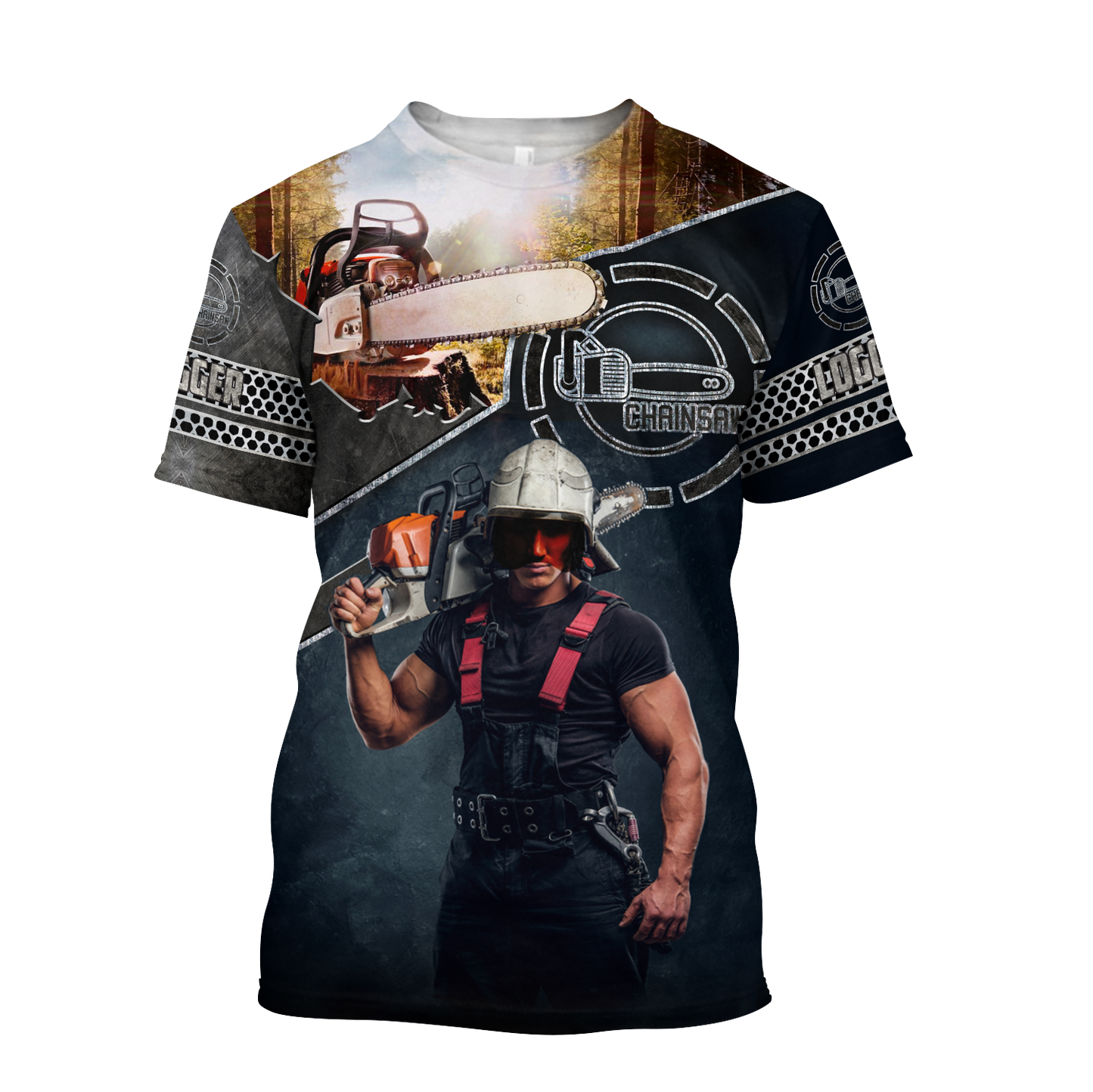 3D Premium Chainsaw Logger Unisex Shirts TNA11052001