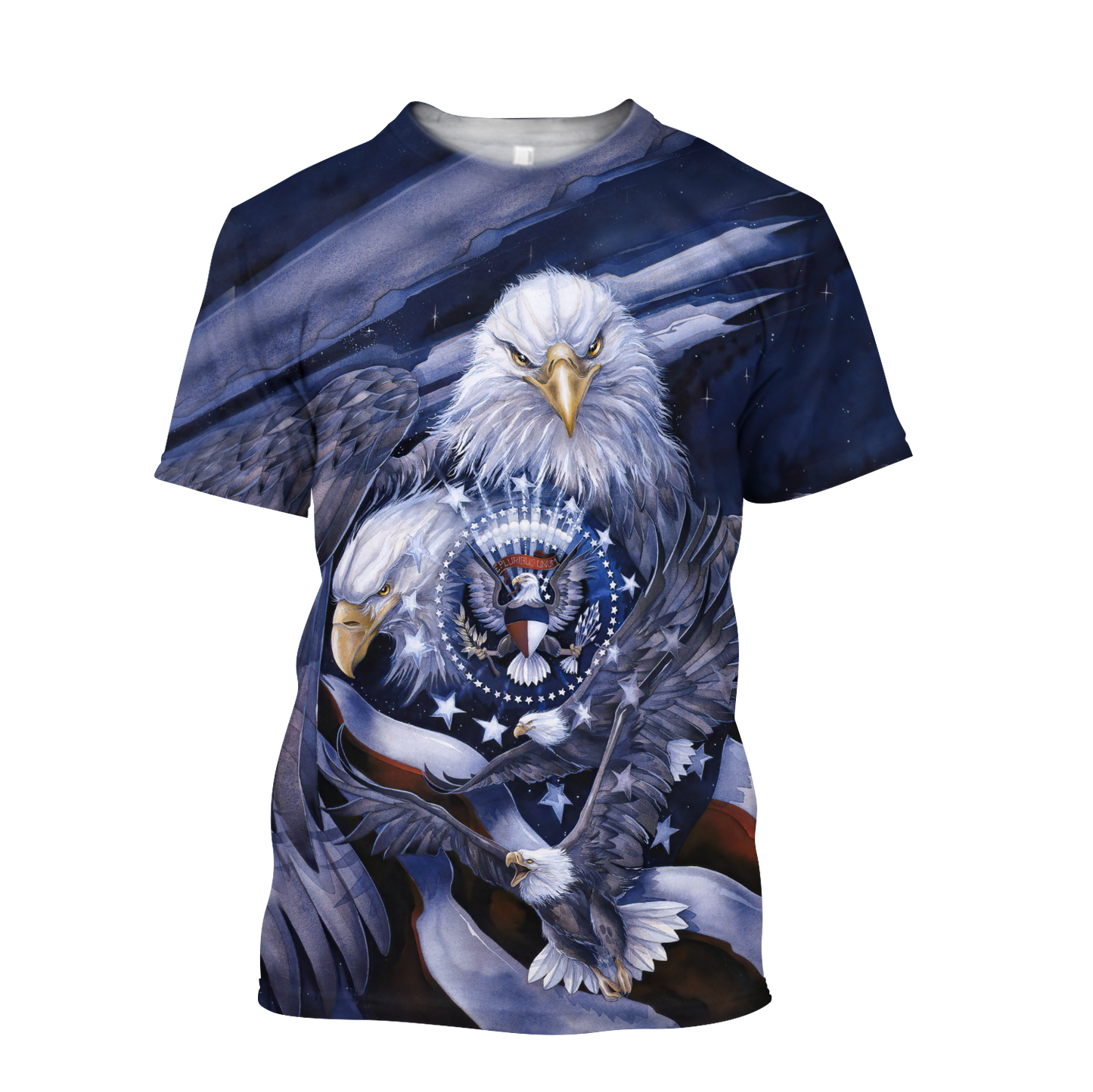 American Spirit Eagle 3D All Over Print Hoodie DL20219