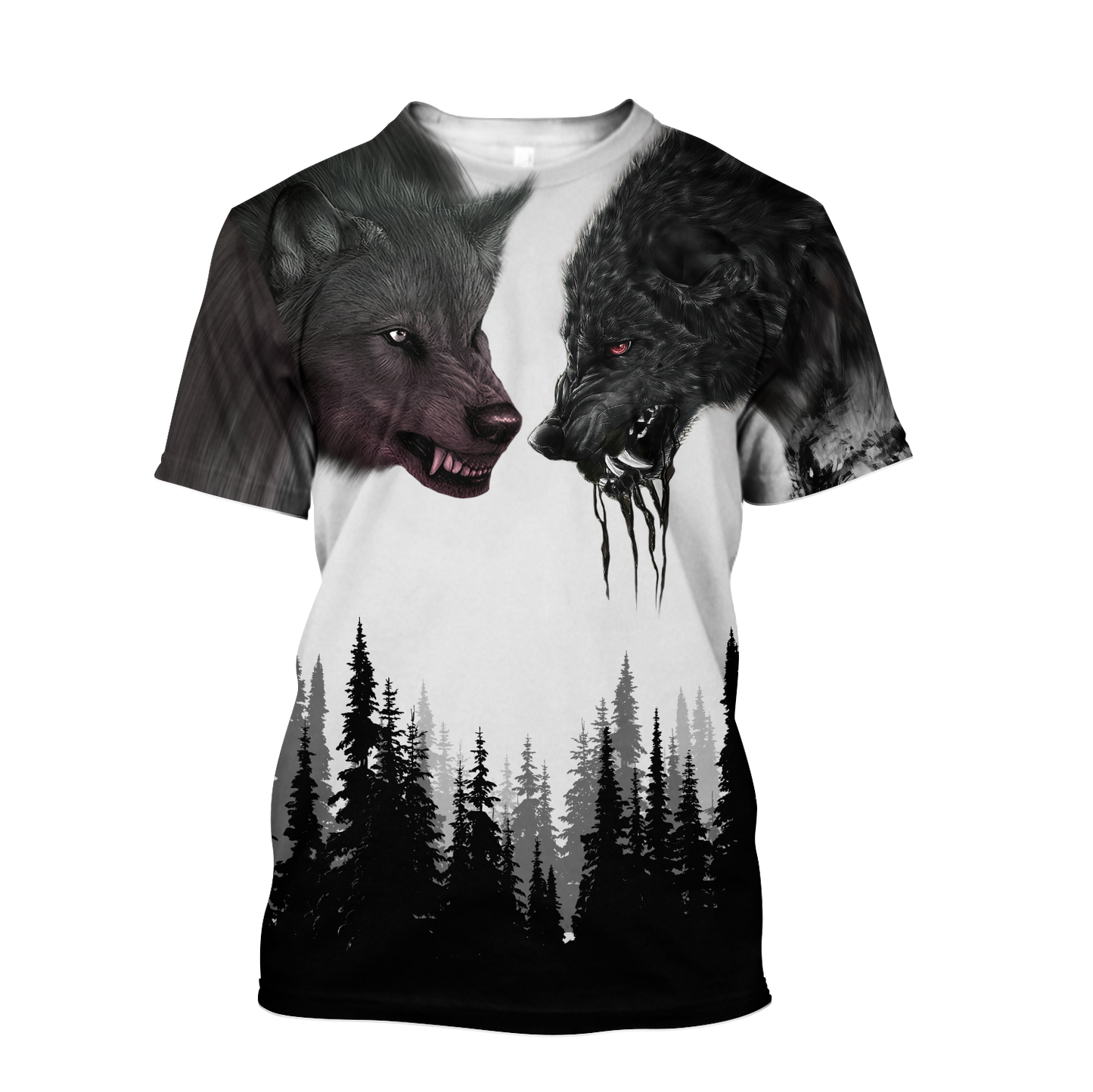 The Wolf 3D All Over Printed Hoodie For Men and Women MH2410202ST