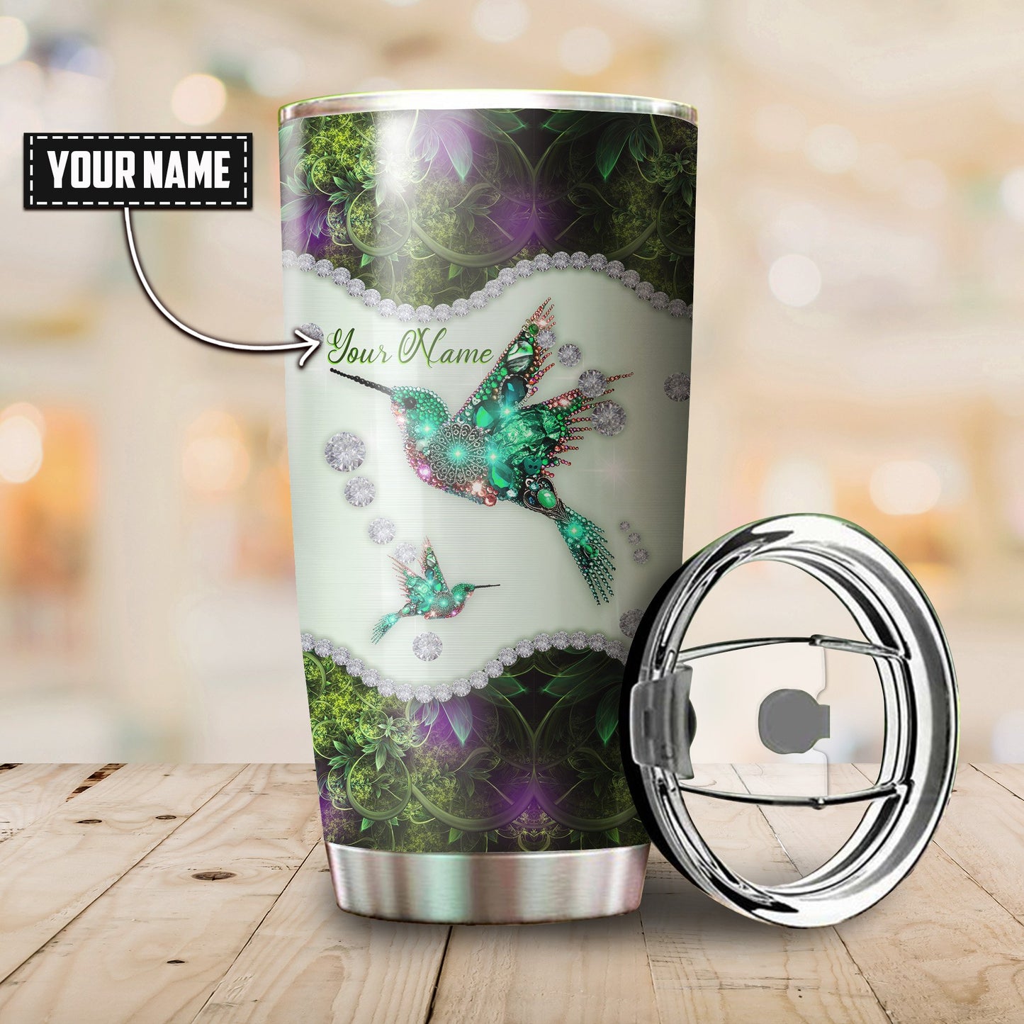 Custom Name XT Hummingbird Tumbler TNA24052106