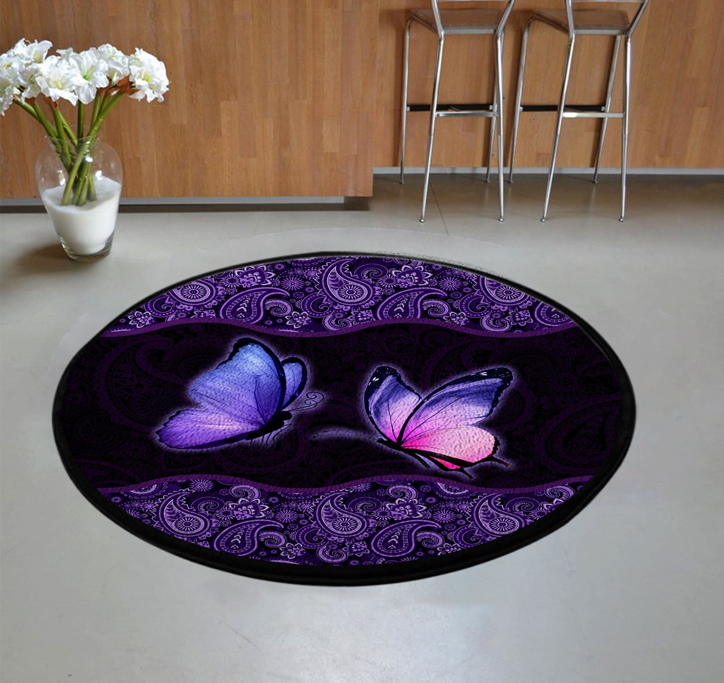 Buttefly Circle Rug NTN27052104