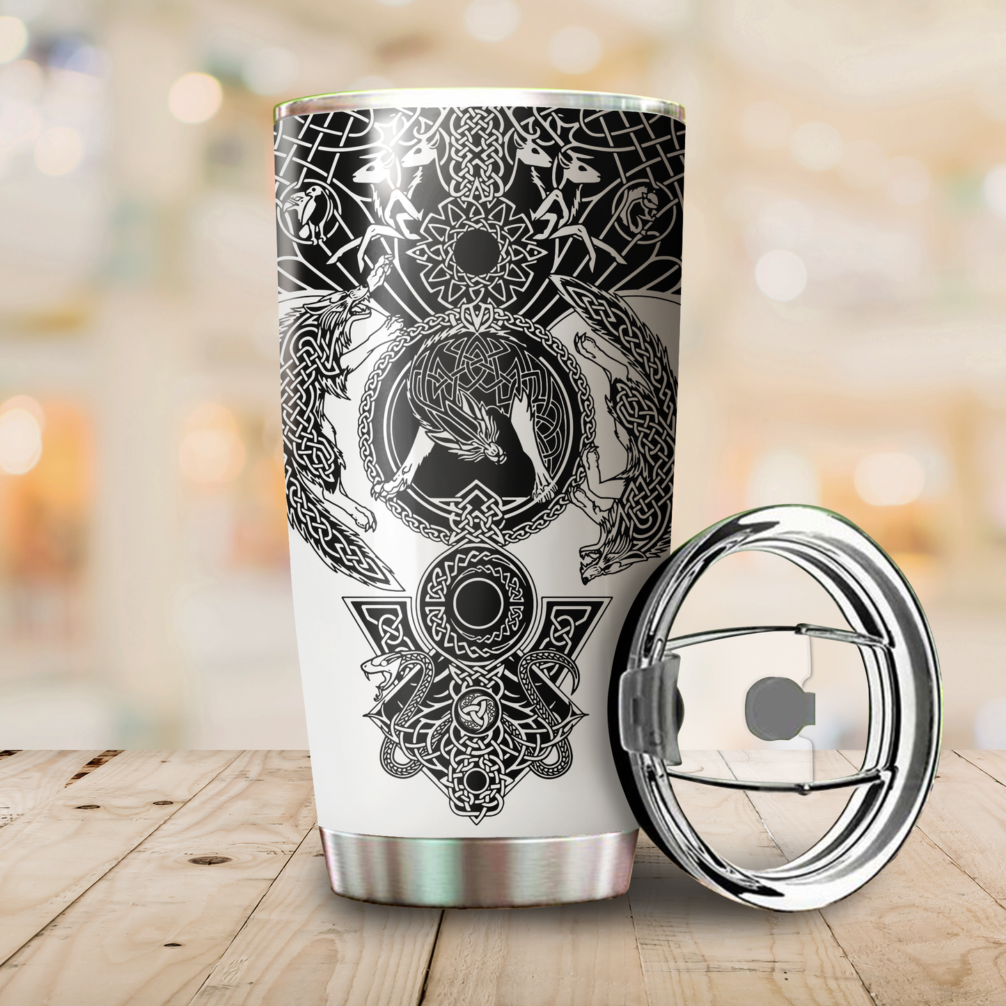 Viking Tattoo version 3.0 Tumbler-HP Arts-Vibe Cosy™