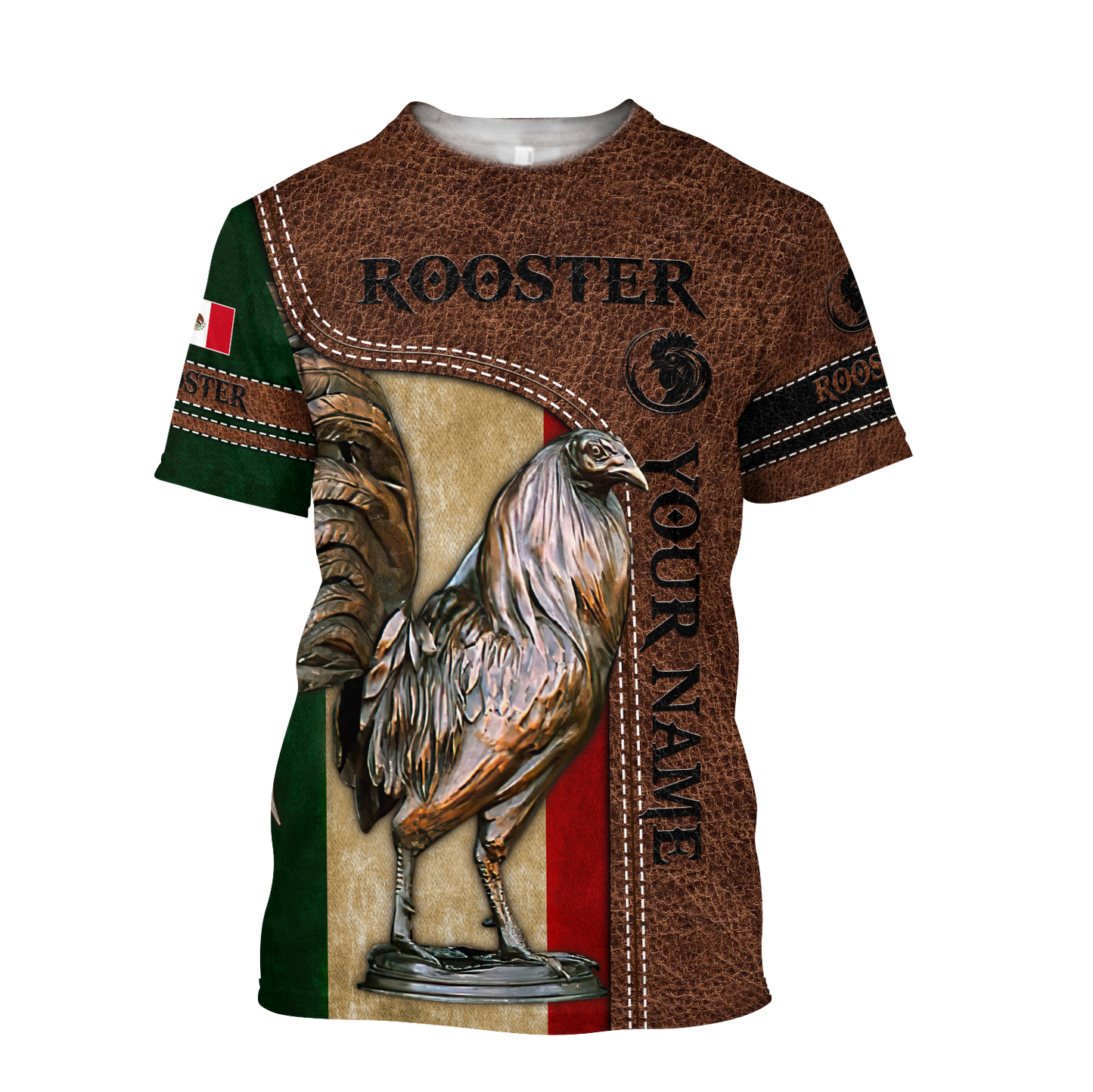 Personalized Mexican Rooster 3D Printed Unisex Shirts TNA08052102