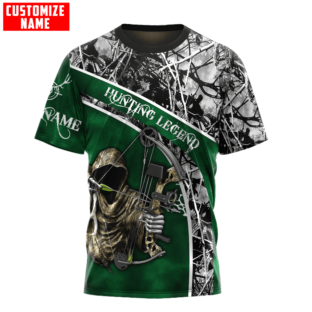 Customized Name Hunting Season 3D All Over Printed Unisex Shirts