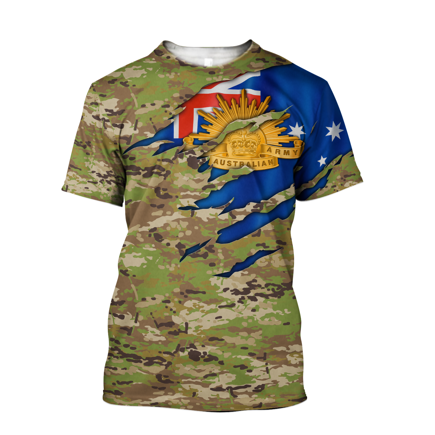 Australian Veteran 3D All Over Printed Shirts PD10032104