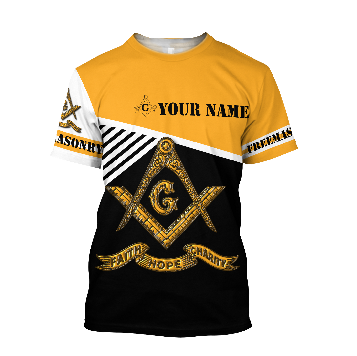 3D All Over Printed Unisex Shirts Personalized Name XT Masonic DA05032103