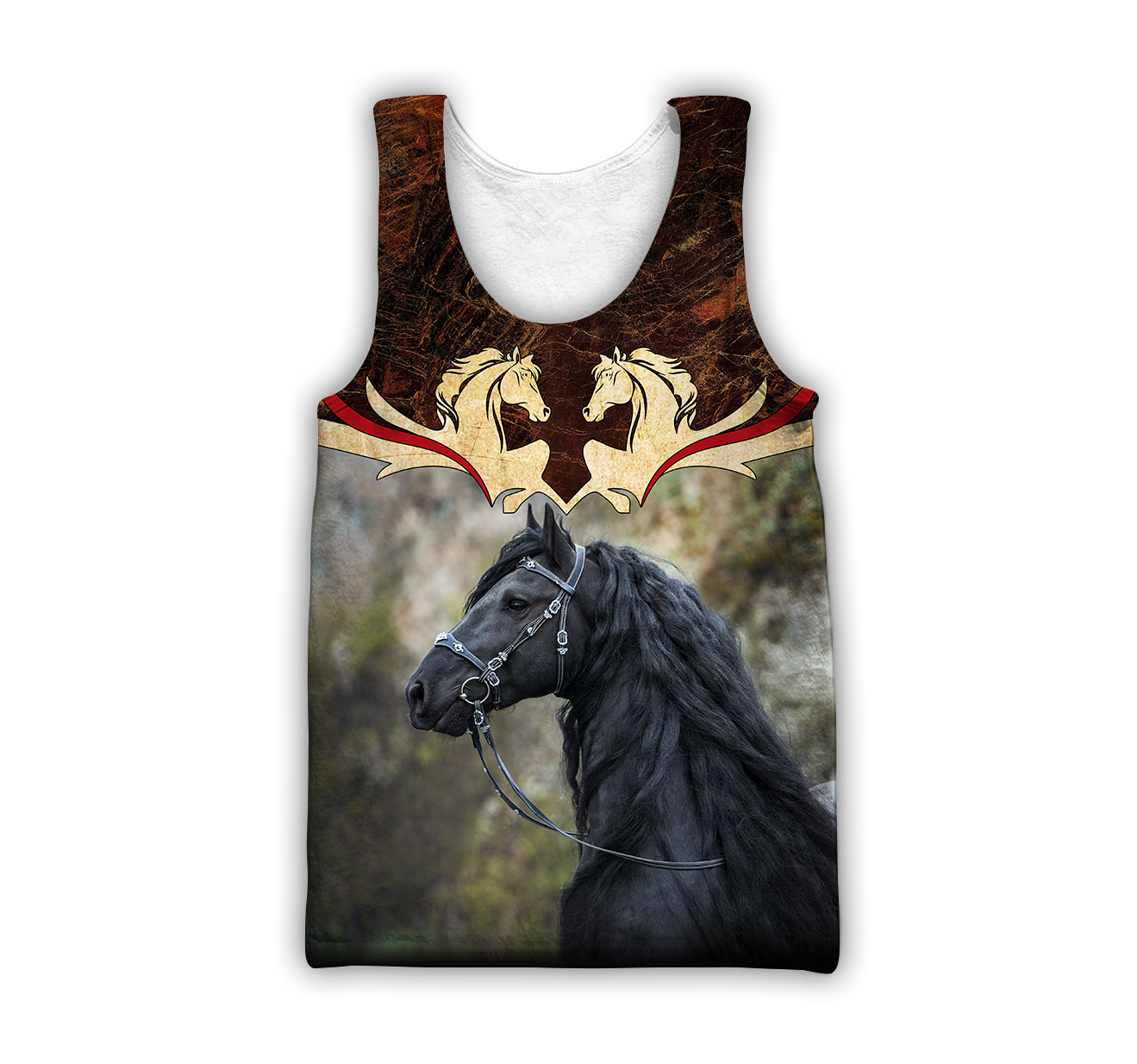 Love Horse 3D All Over Printed Shirts Hoodie MP09082001S2