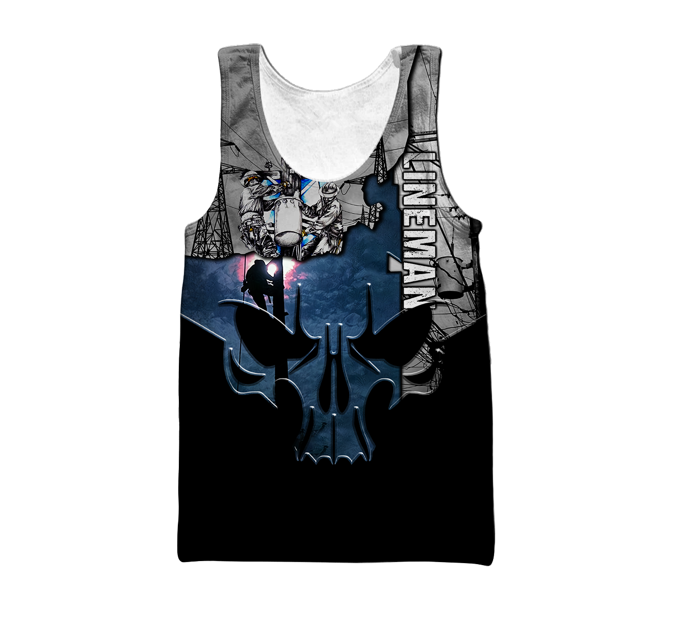 Lineman 3D All Over Printed Hoodie HAC230901