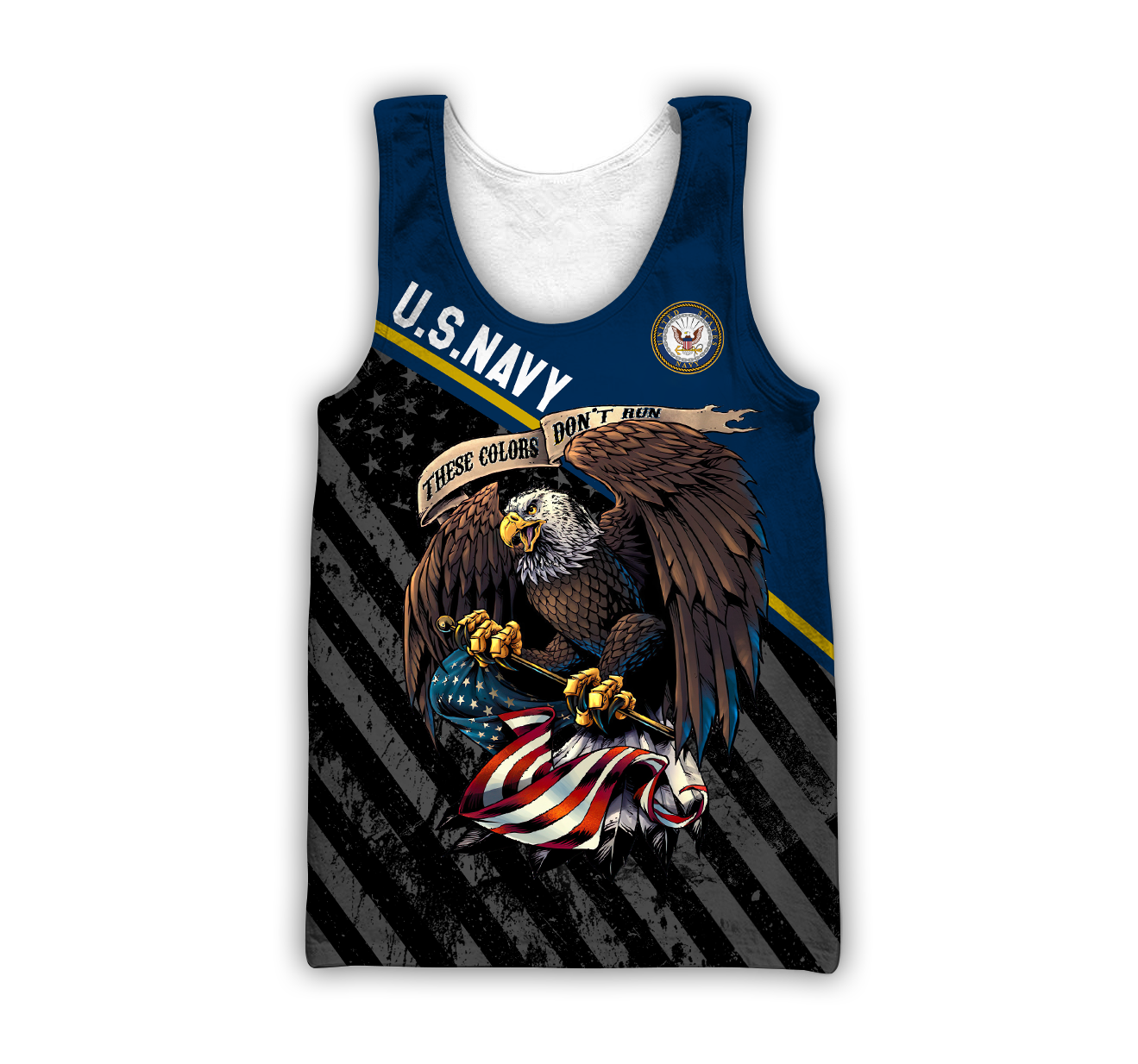 US Navy 3D All Over Printed Shirts For Men And Women