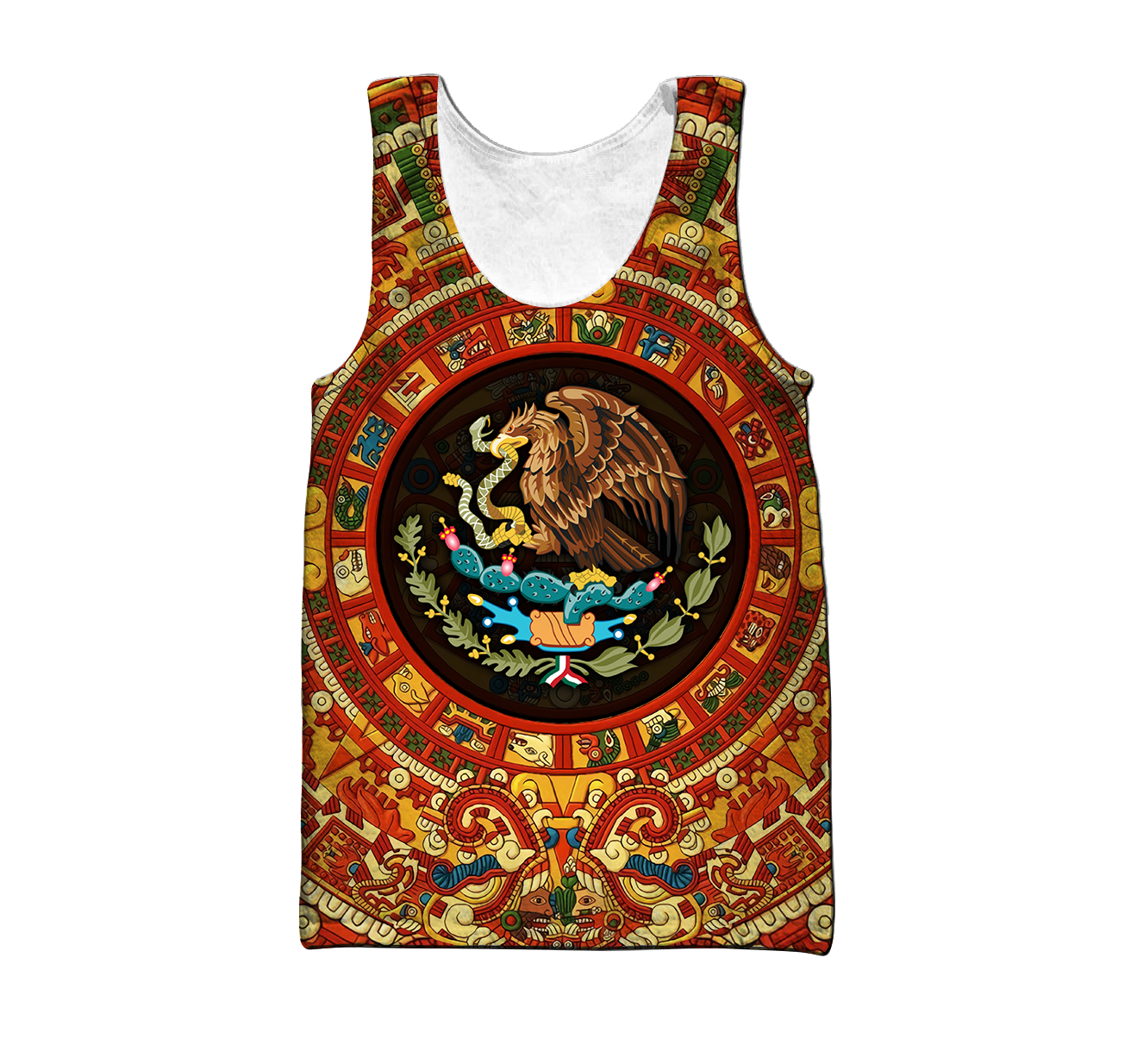 Mexican Aztec 3D All Over Printed Shirts For Men and Women QB07032004