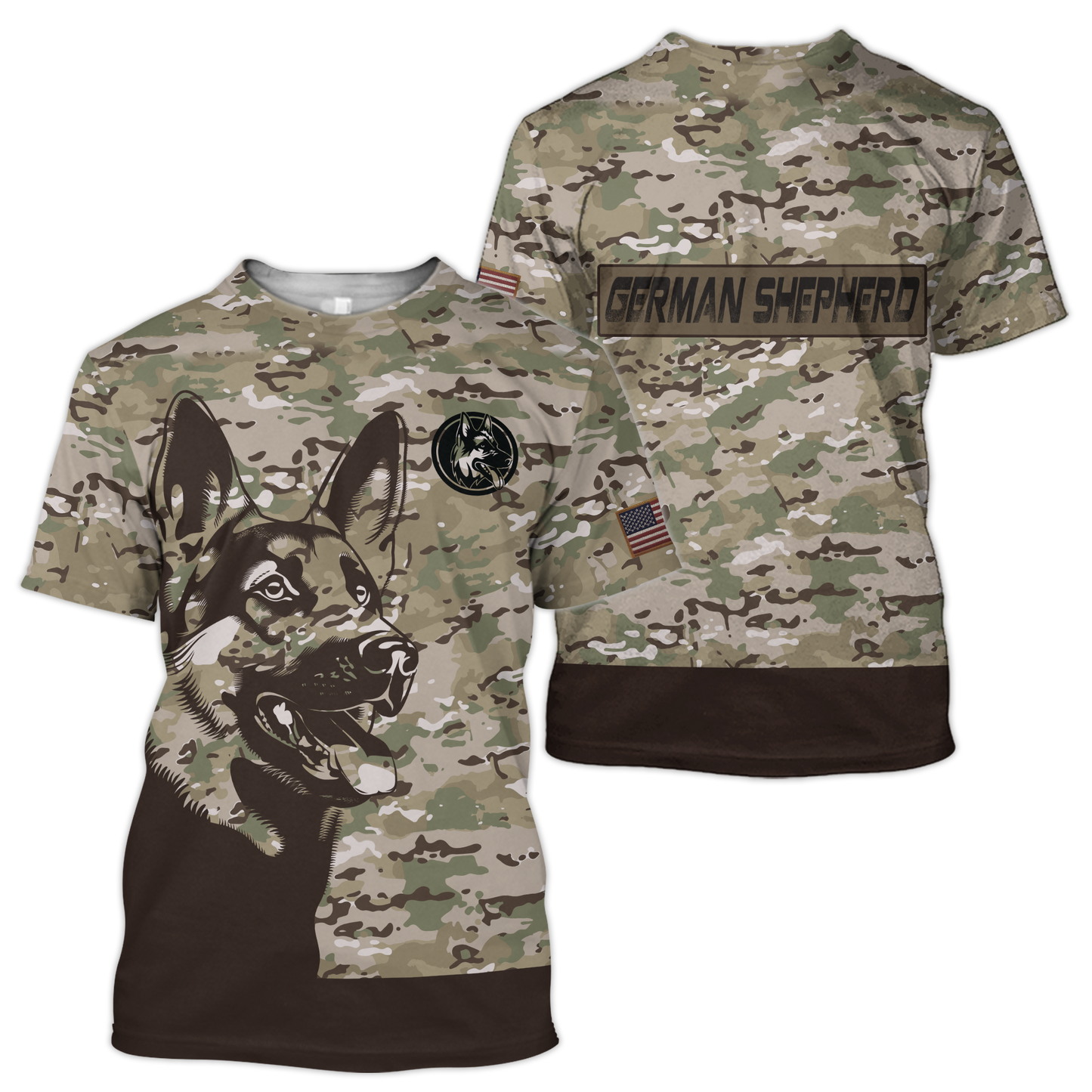 German Shepherd Unisex Shirts Pi112013
