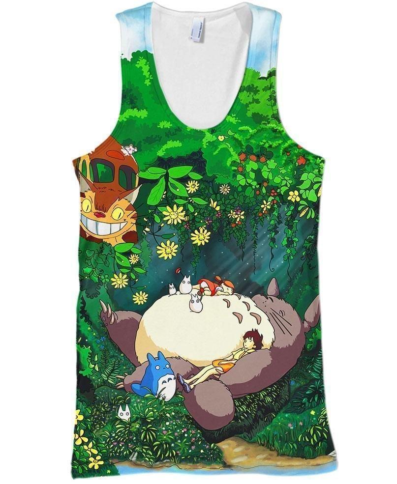Sleep in the green forest - HC05-ghibli-Huyencass-Tank-S-Vibe Cosyβ’