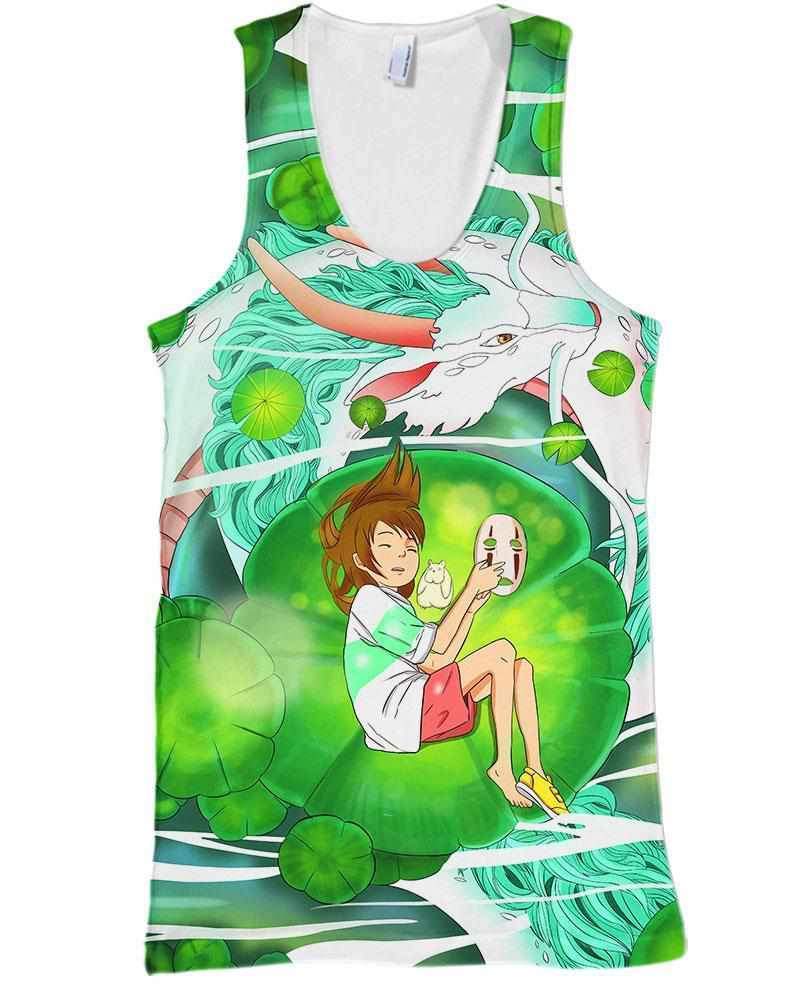 A Quiet Sleep-ghibli-RoosterArt-Tank-S-Vibe Cosy™