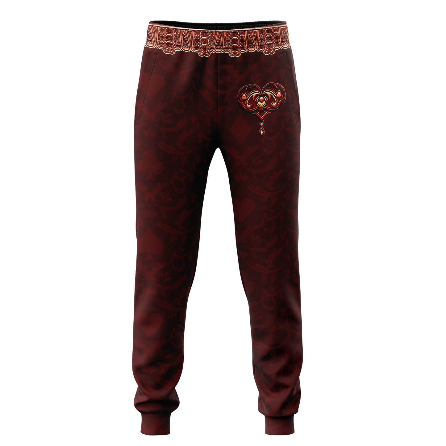 King Hearts Lion Poker 3D All Over Printed Combo Hoodie + Sweatpant