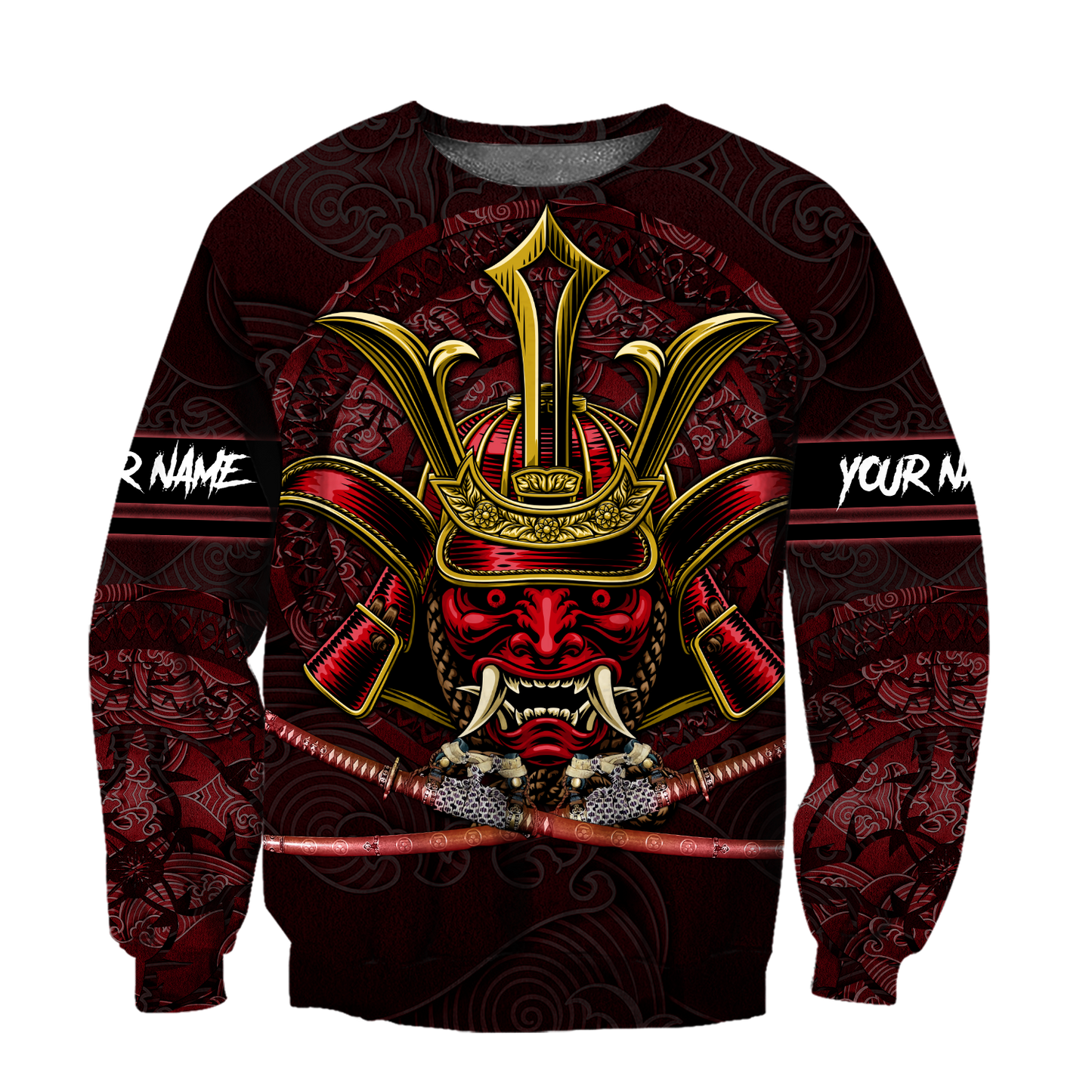 Premium 3D Printed Personalized Unisex Samurai Shirts MEI
