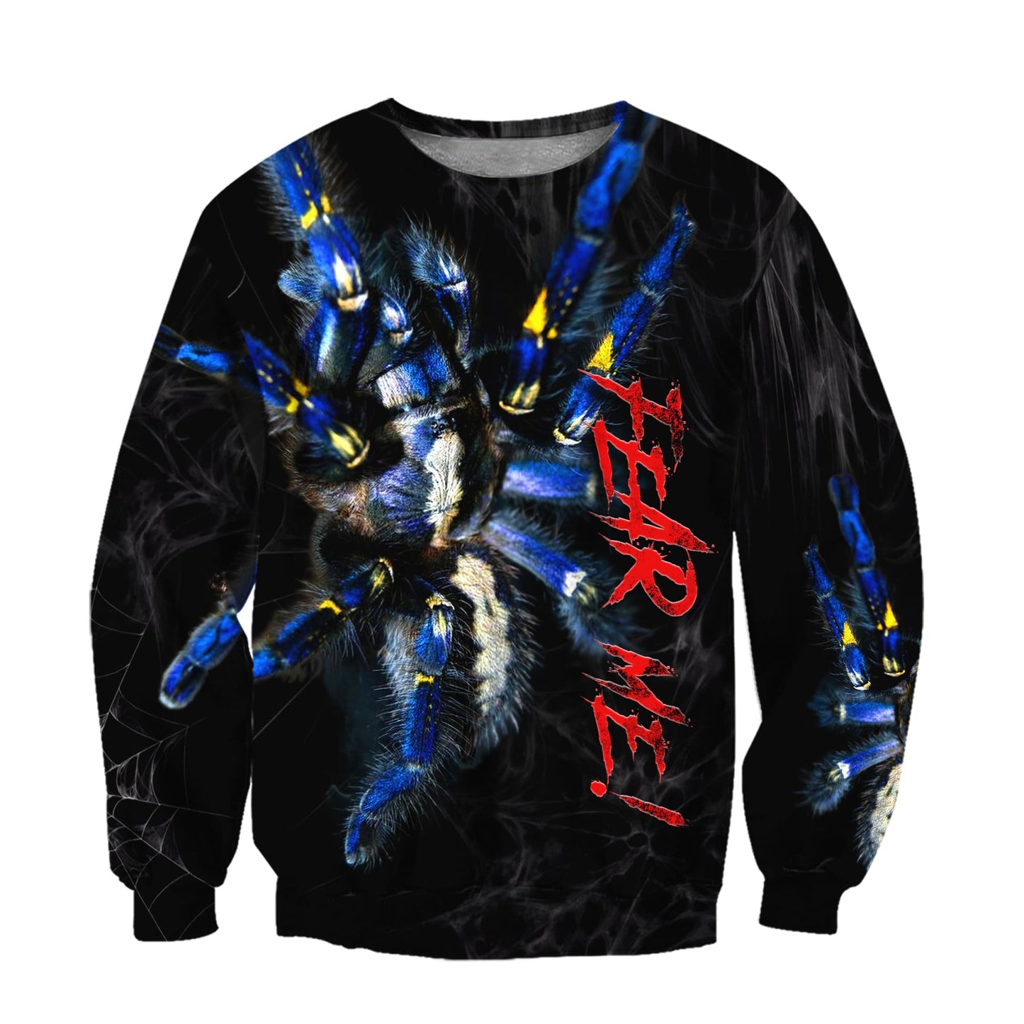 Spider Tarantula Fear Me Premium Unisex Hoodie ML