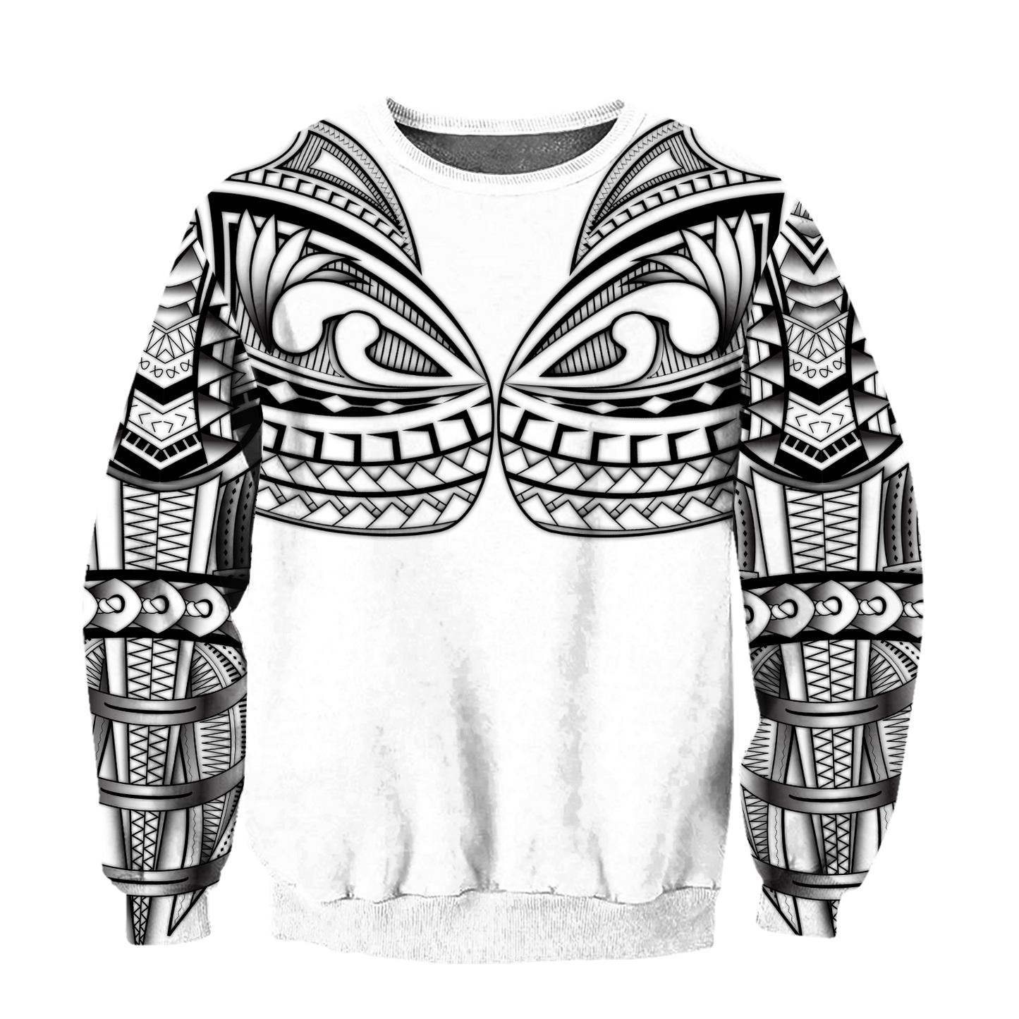 Amazing Polynesian Tattoo Deluxe Hoodie ML