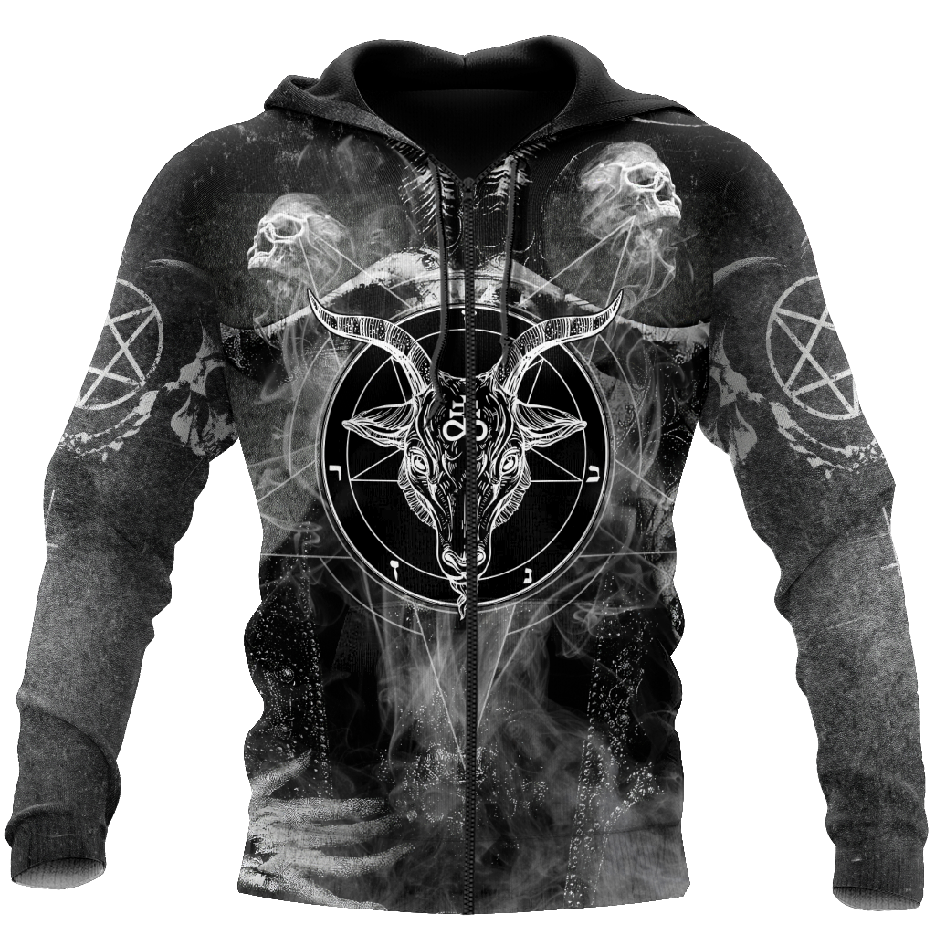 Satanic 3D All Over Printed Hoodie Shirt MP14092006CHV