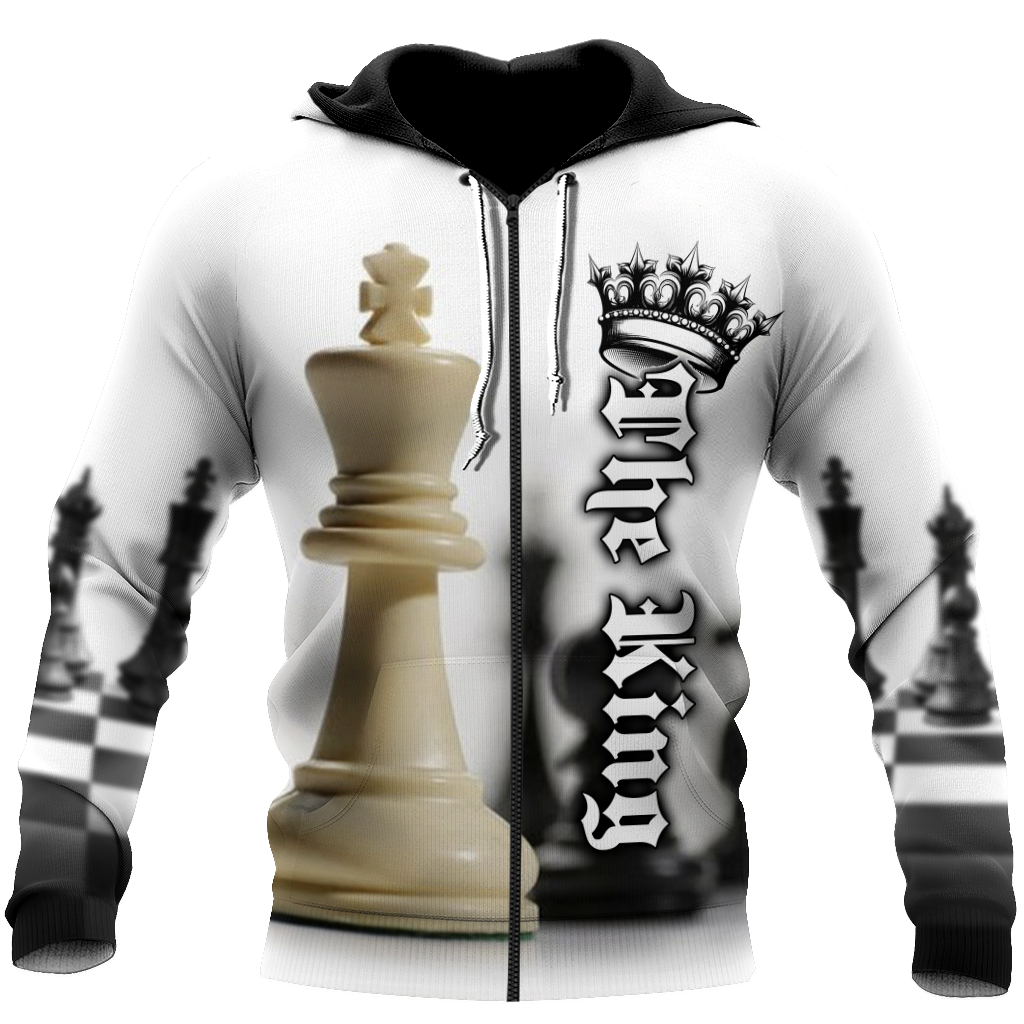 3D All Over Printed Chess Lovers- White King Unisex Shirts PD07022102 XT