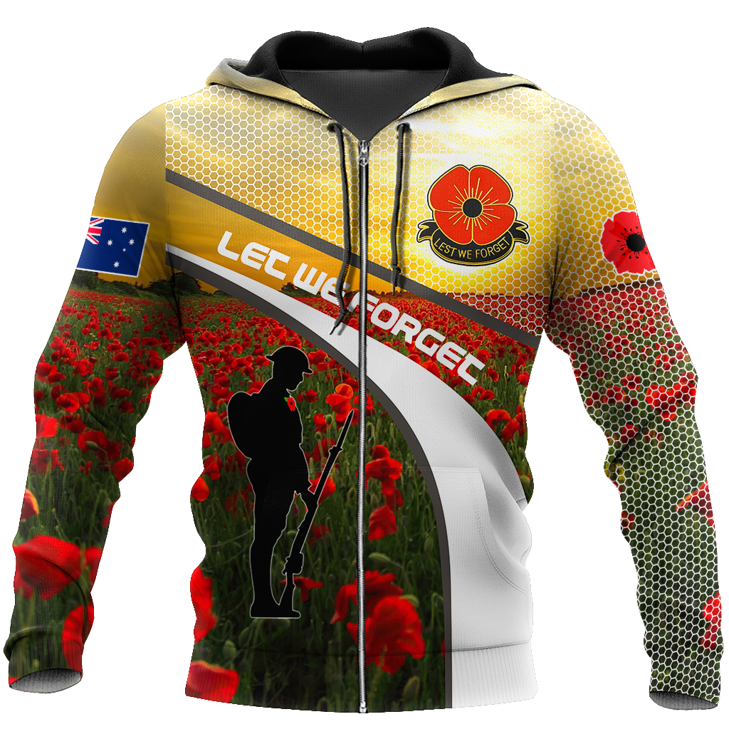 Premium Anzac Day 3D All Over Printed