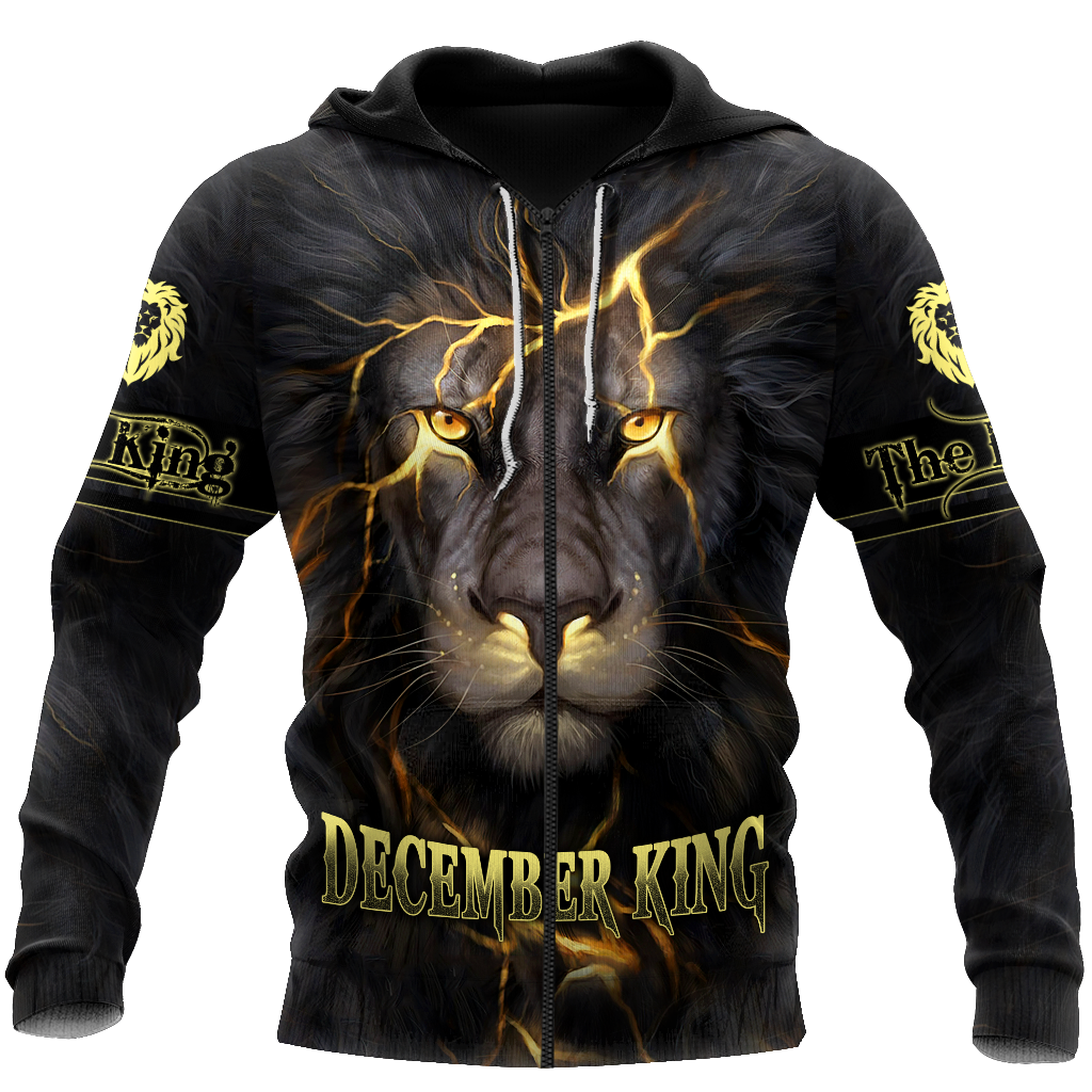 December Lion 3D All Over Printed Shirts Pi21012112