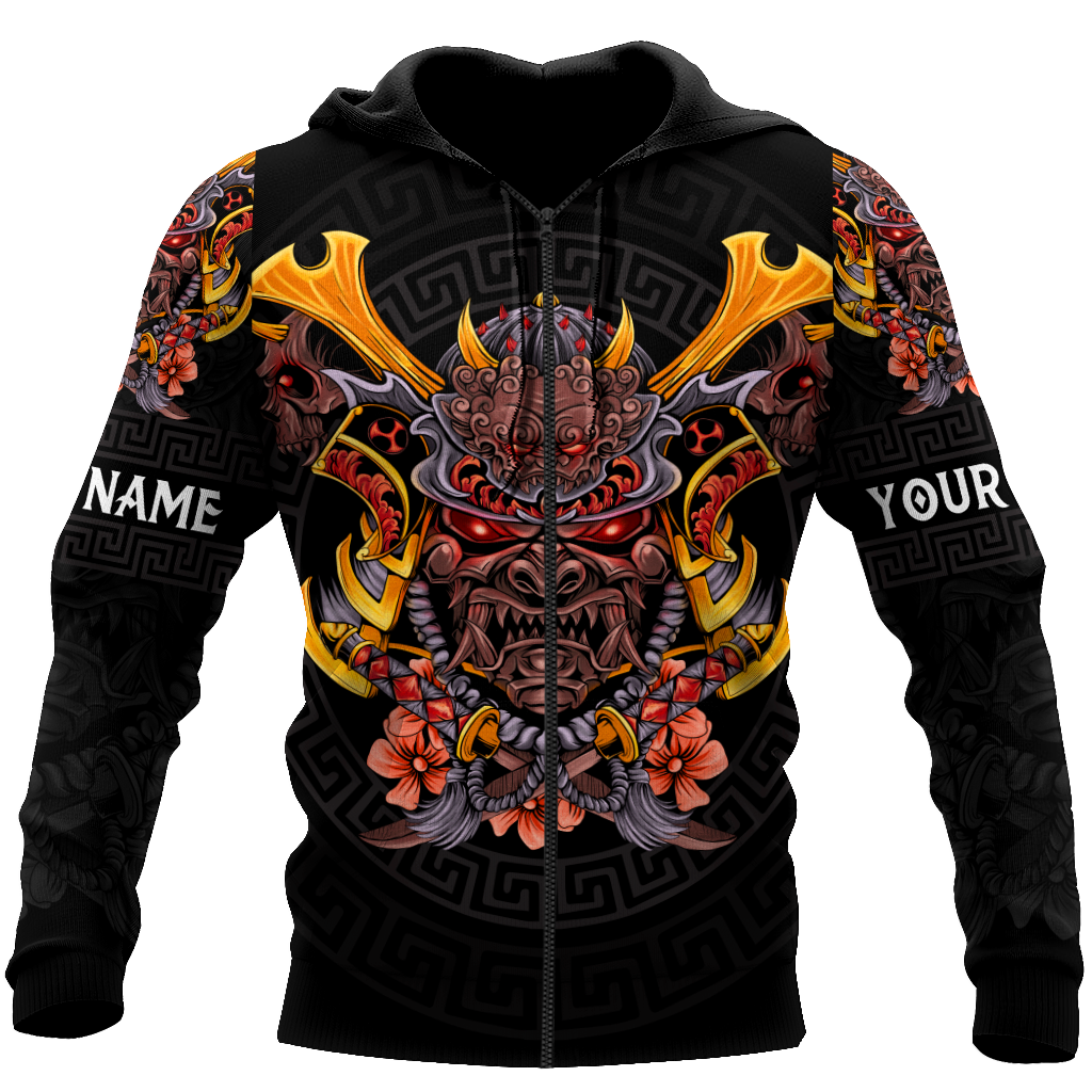 Premium 3D Printed Personalized Unisex Samurai Shirts No1 MEI