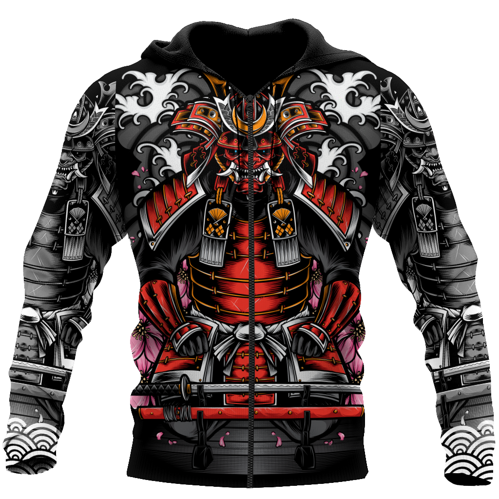 Premium 3D Printed Unisex Samurai Shirts MEI