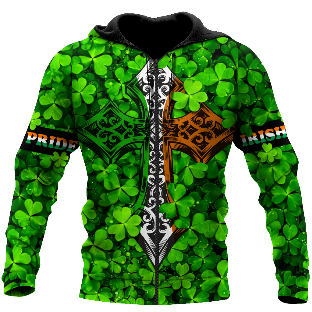 3D All Over Printed Irish St Patrick Day Unisex Shirts SN07022101 Custom Name XT