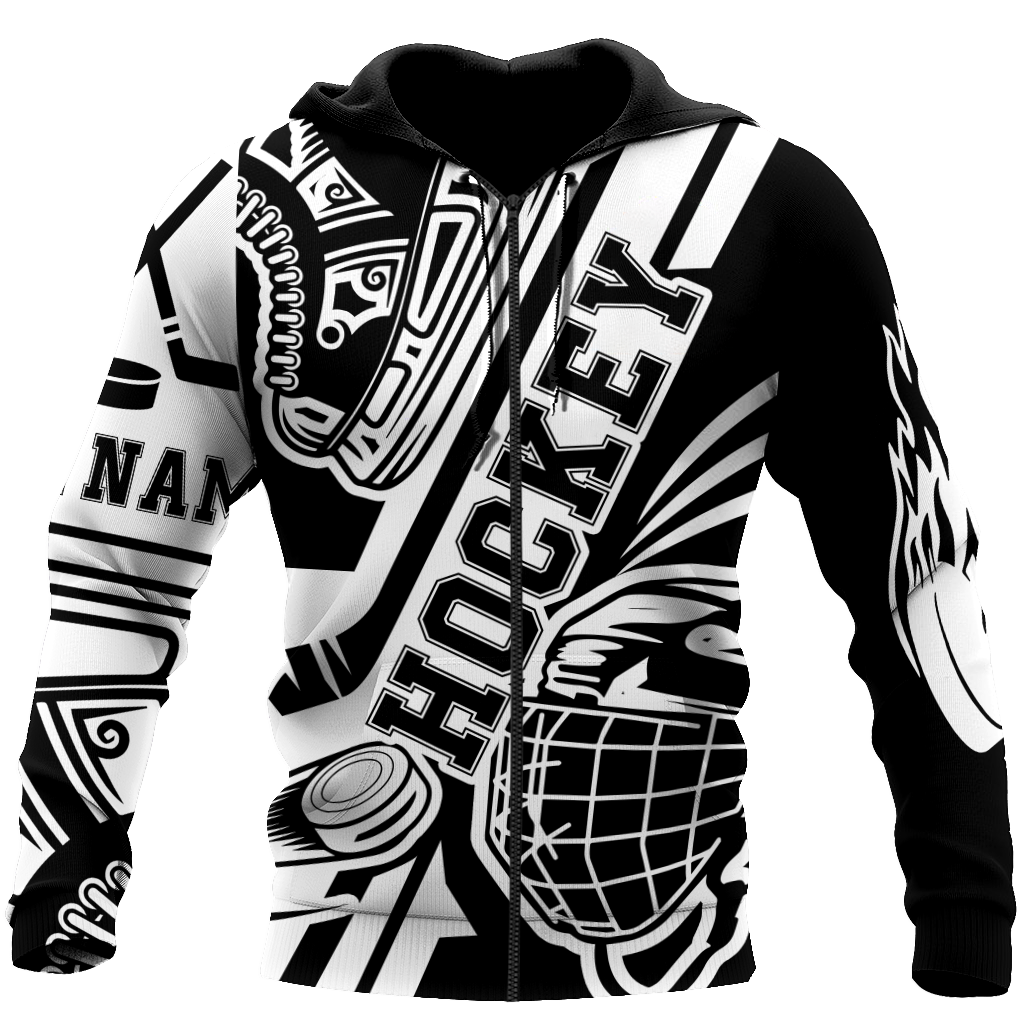 3D All Over Printed Hockey Satanic Unisex Shirts Custom Name XT