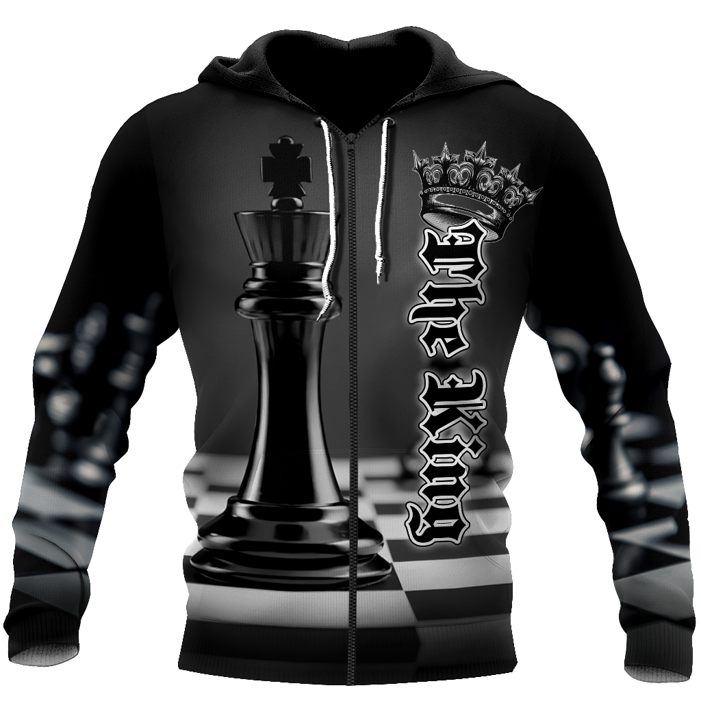 3D All Over Printed Chess Lovers- Black King Unisex Shirts PD07022101 XT