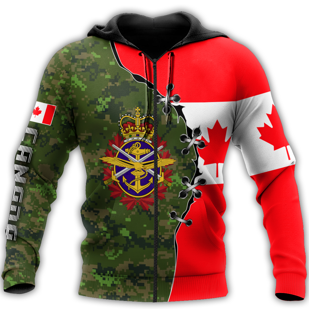 Canadian Veteran 3D All Over Printed Shirts NTN07032103