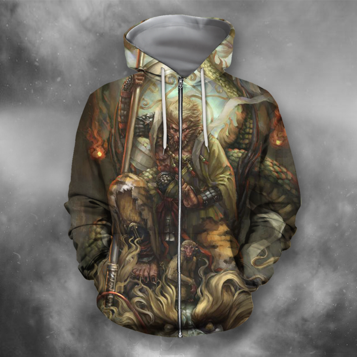 3D All Over Print Wukong Art-Apparel-PHL-Zip-S-Vibe Cosy™