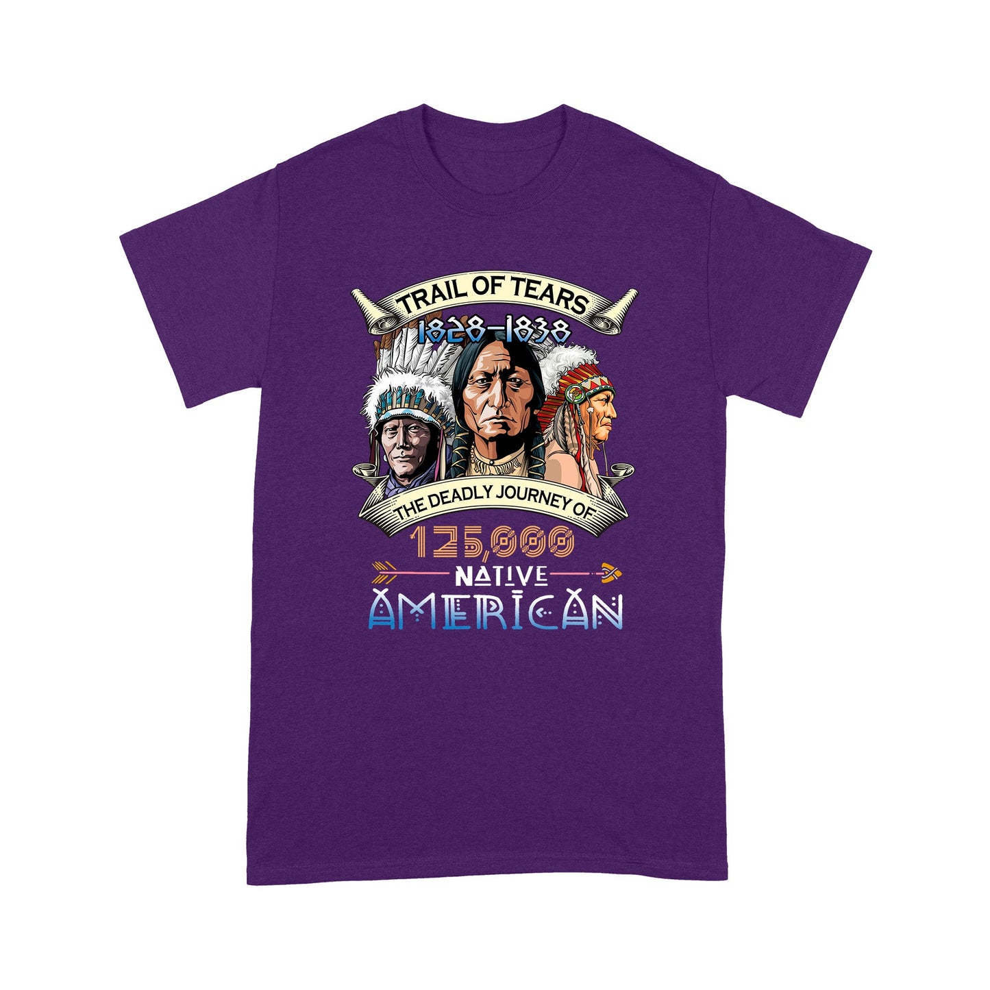 Trail of Tears The Deadly Journey of Native American Unisex Shirt NTN08012204