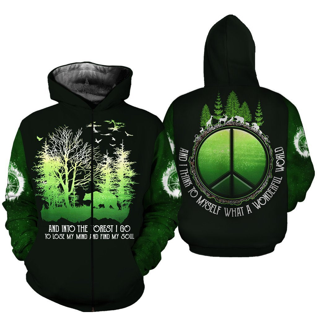 Camping Grean 3D All Over Printed Clothes CP4-Apparel-NNK-Zipped Hoodie-S-Vibe Cosy™