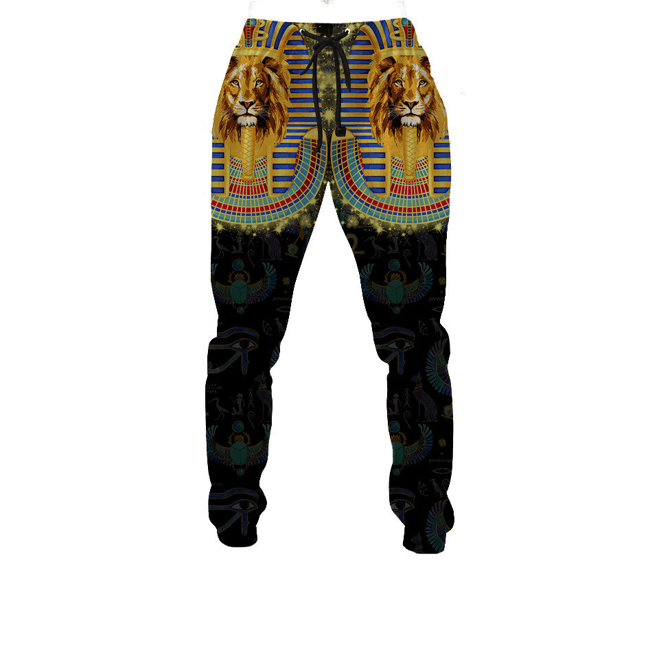 Lion Pharaoh 3D All Over Printed Unisex Shirts