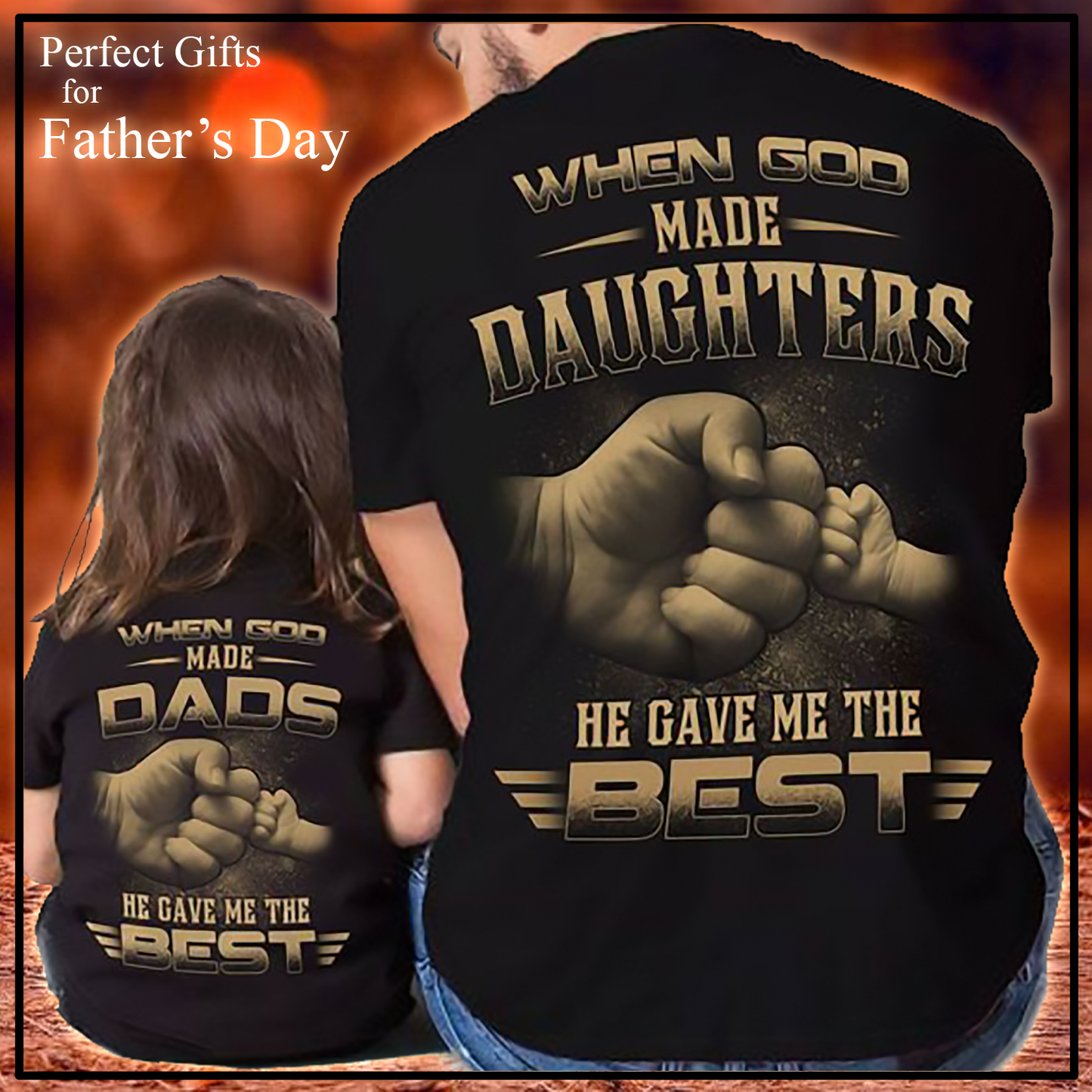 Combo Best Friends Daughter and Dad by SUN SU100401-Apparel-SUN-S-S-Vibe Cosy™