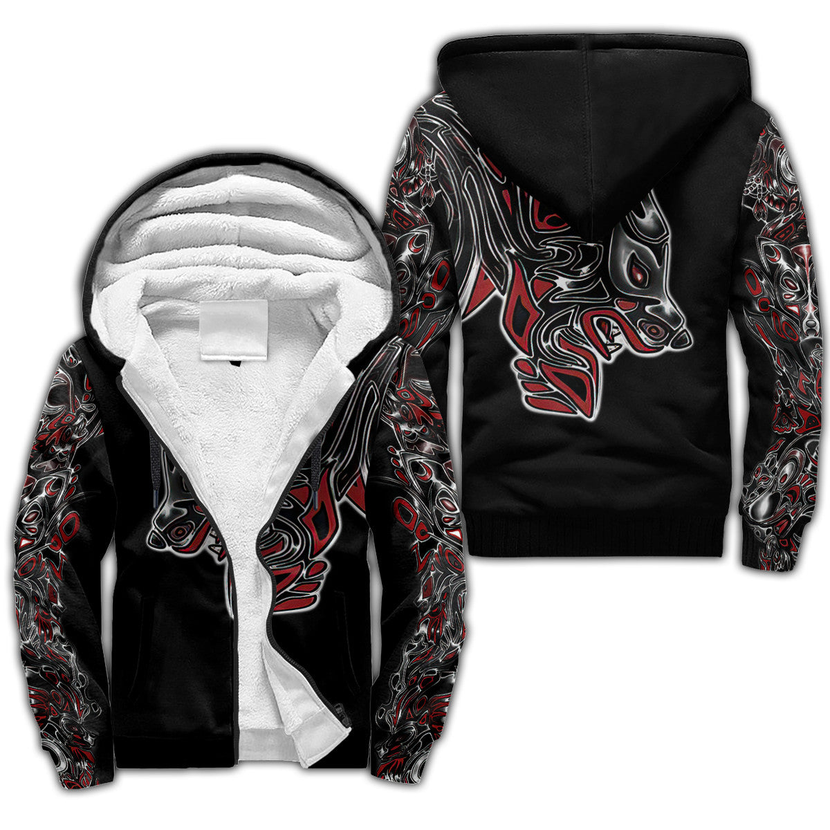 Wolf Tattoo 3D All Over Printed Unisex Shirts No 01