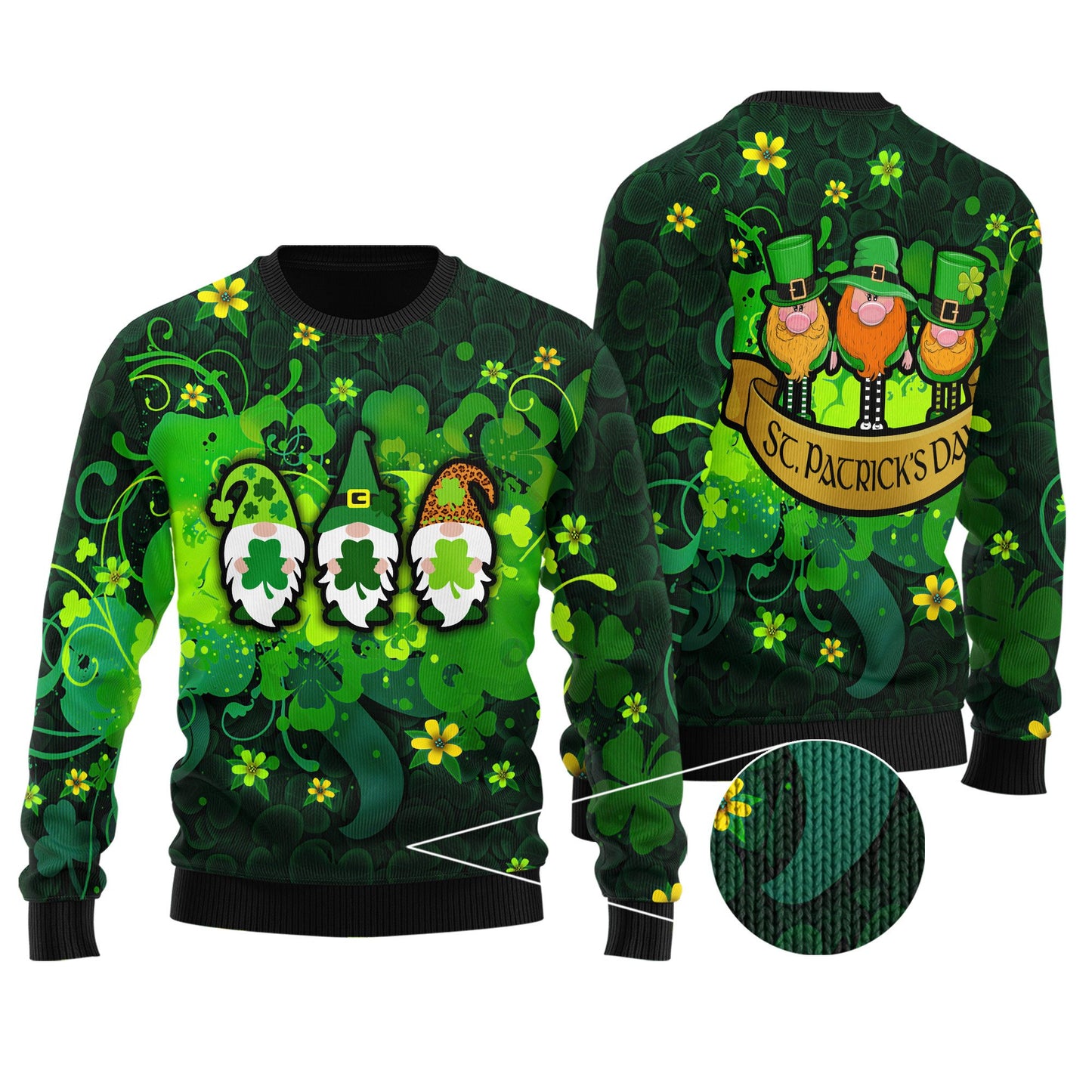 Irish Saint Patrick Day 3D All Over Printed Unisex Shirt