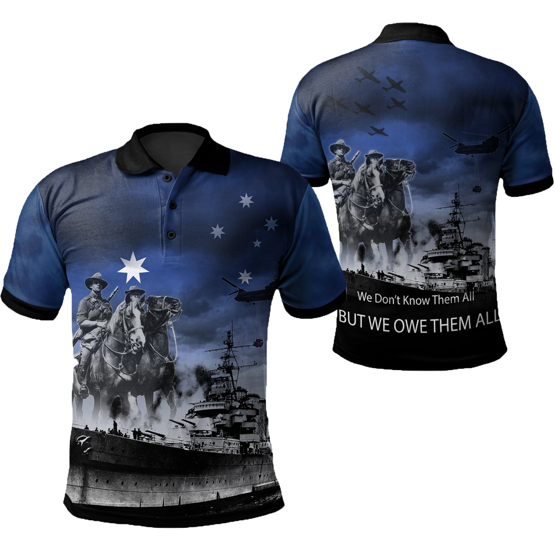 Premium Royal Navy Anzac Day 3D Printed Unisex Shirts TN