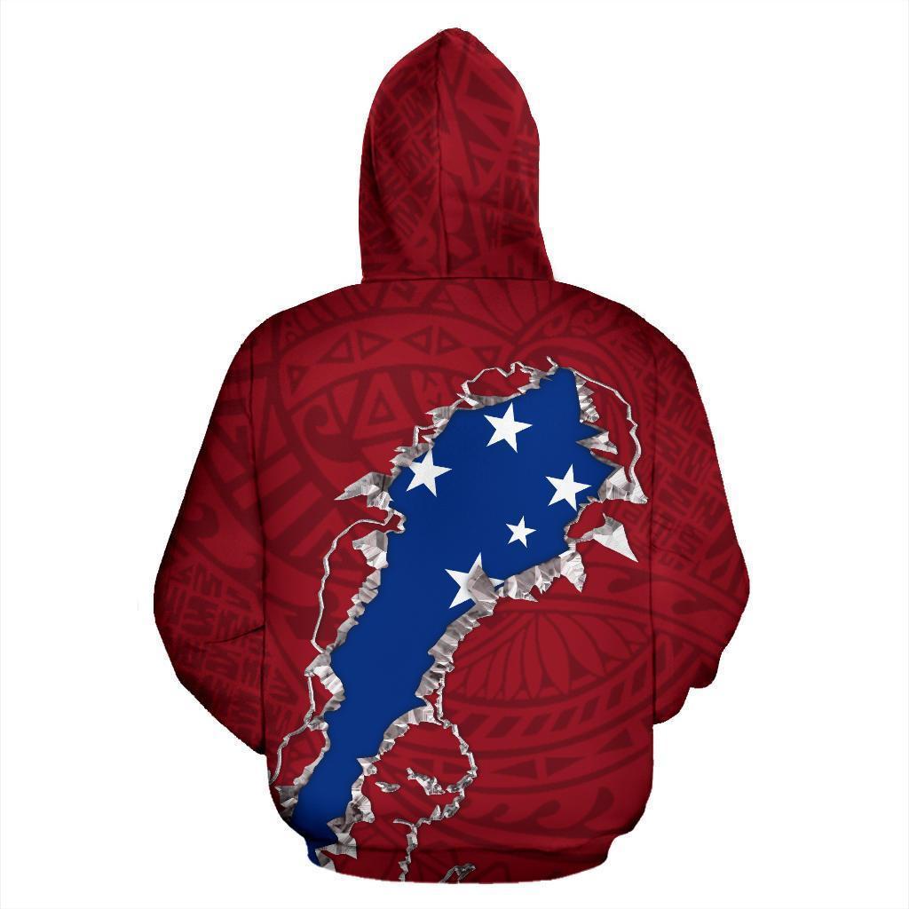 Made By Samoa Hoodie Polynesian PL-Apparel-PL8386-Zipped Hoodie-S-Vibe Cosy™