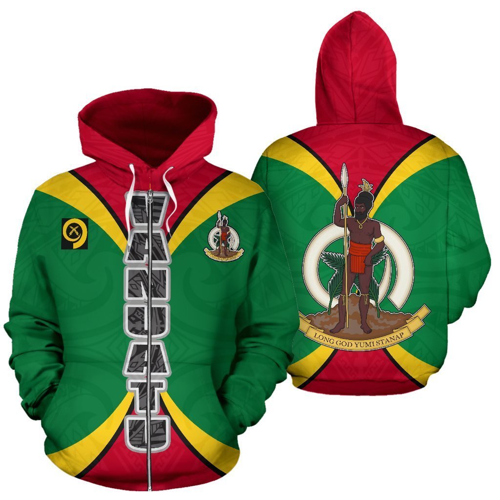 Vanuatu All Over Hoodie - Impact Version - BN09-Apparel-Phaethon-Zip-S-Vibe Cosy™